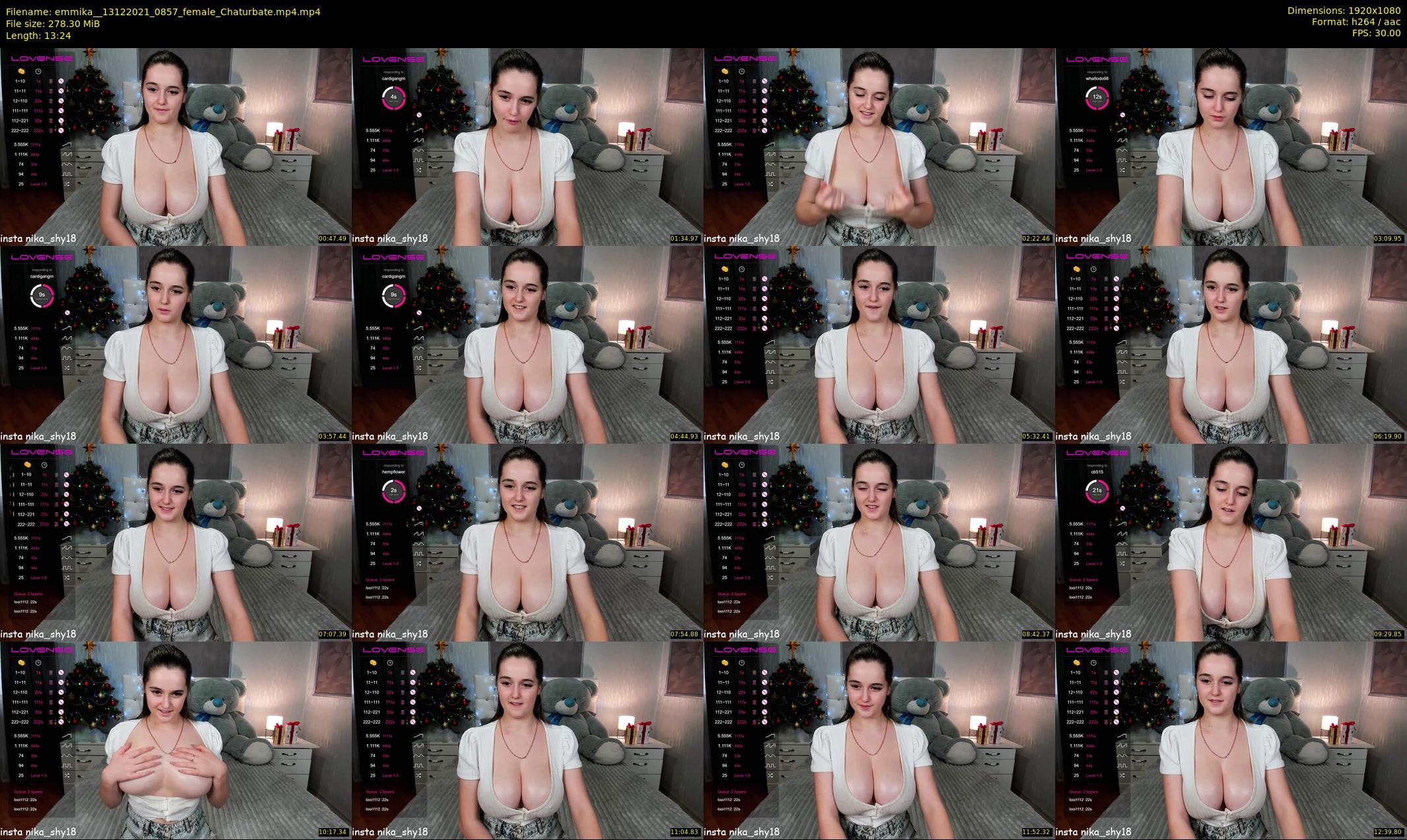 emmika_ — 14 minute Chaturbate female cam show recording, 1080p, Dec 13, 2021