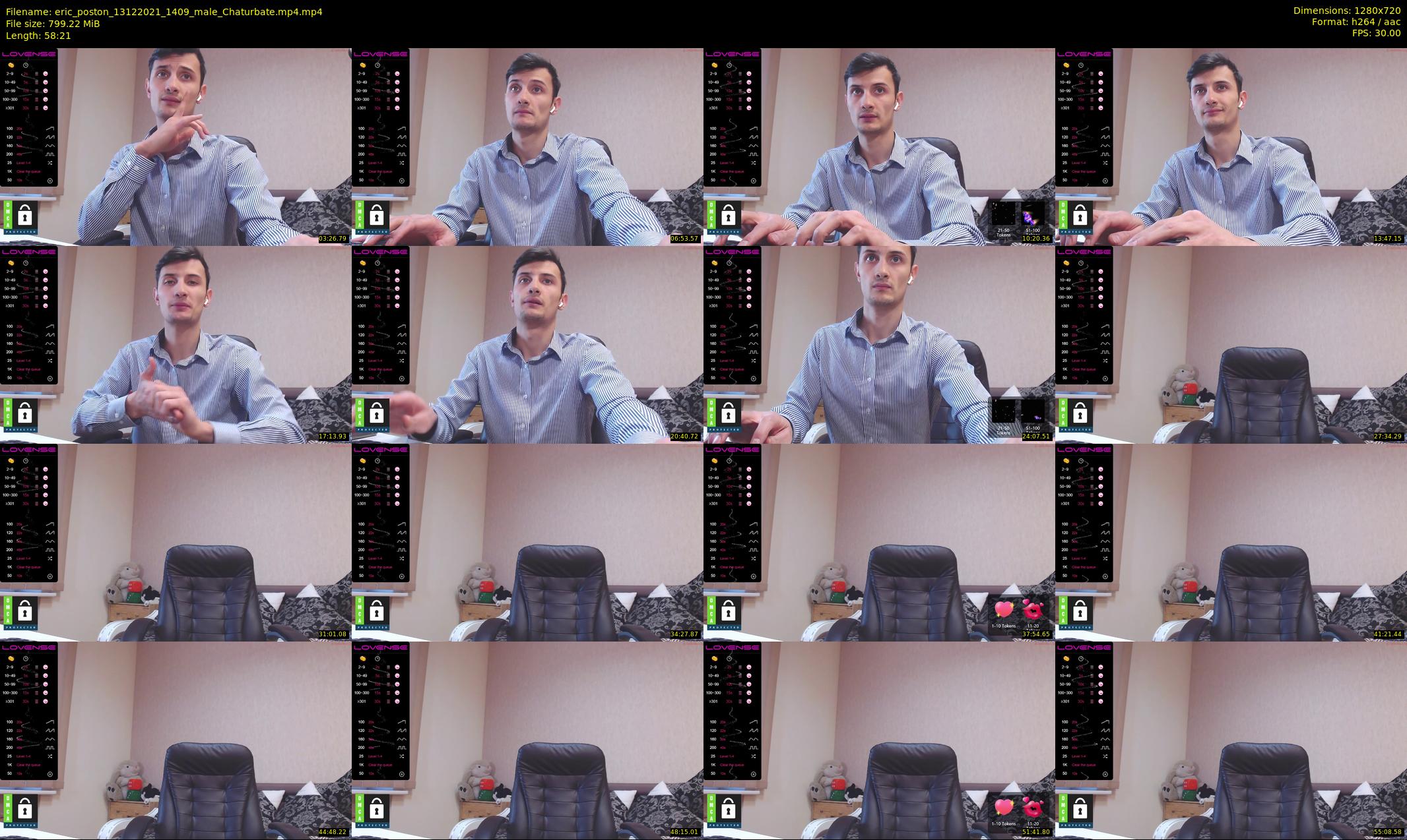 eric_poston — 59 minute Chaturbate male cam show recording, 720p, Dec 13, 2021