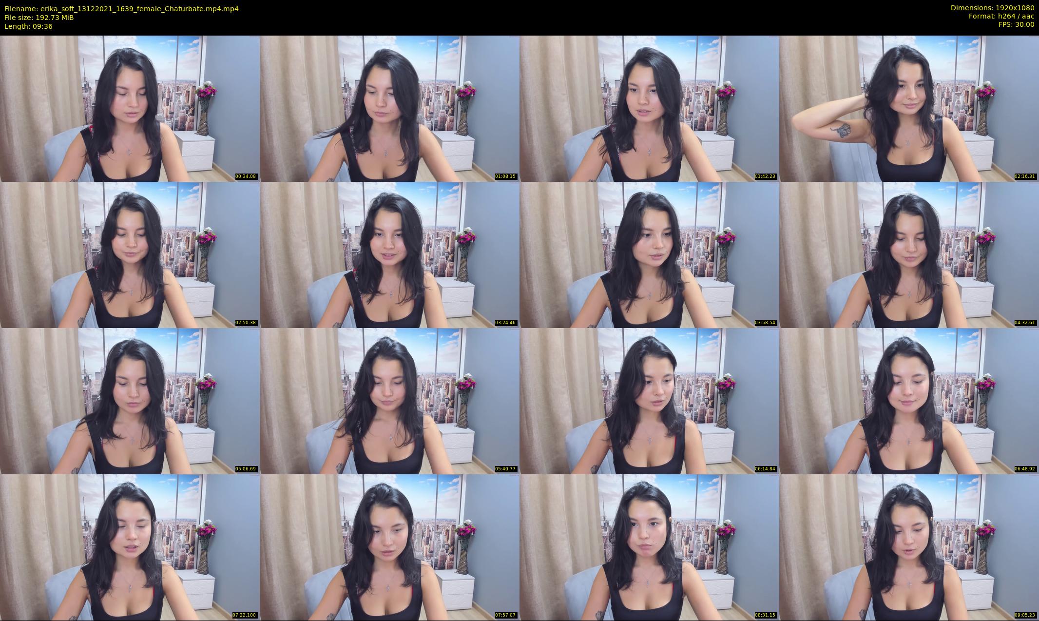 erika_soft — 10 minute Chaturbate female cam show recording, 1080p, Dec 13, 2021