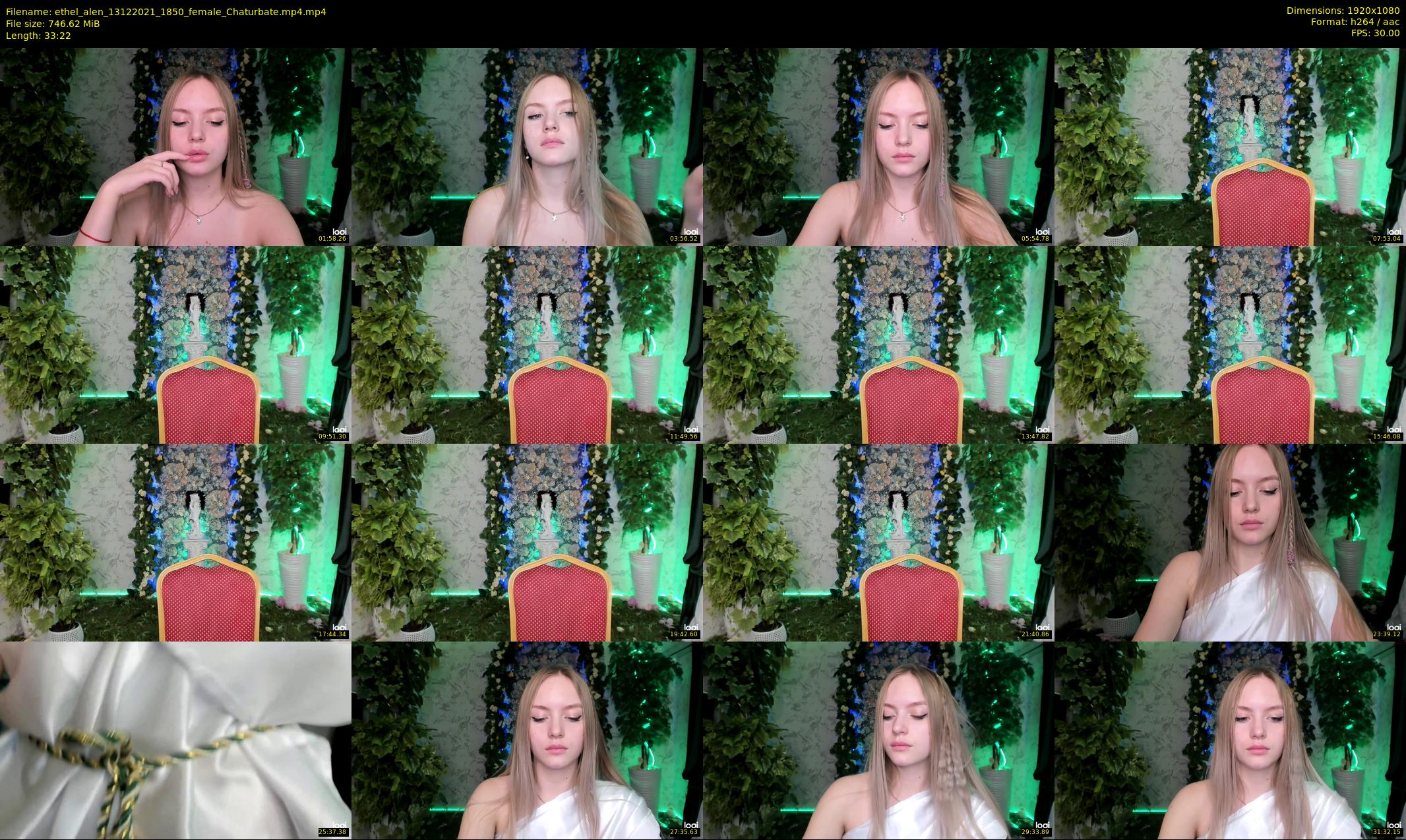 ethel_alen — 34 minute Chaturbate female cam show recording, 1080p, Dec 13, 2021