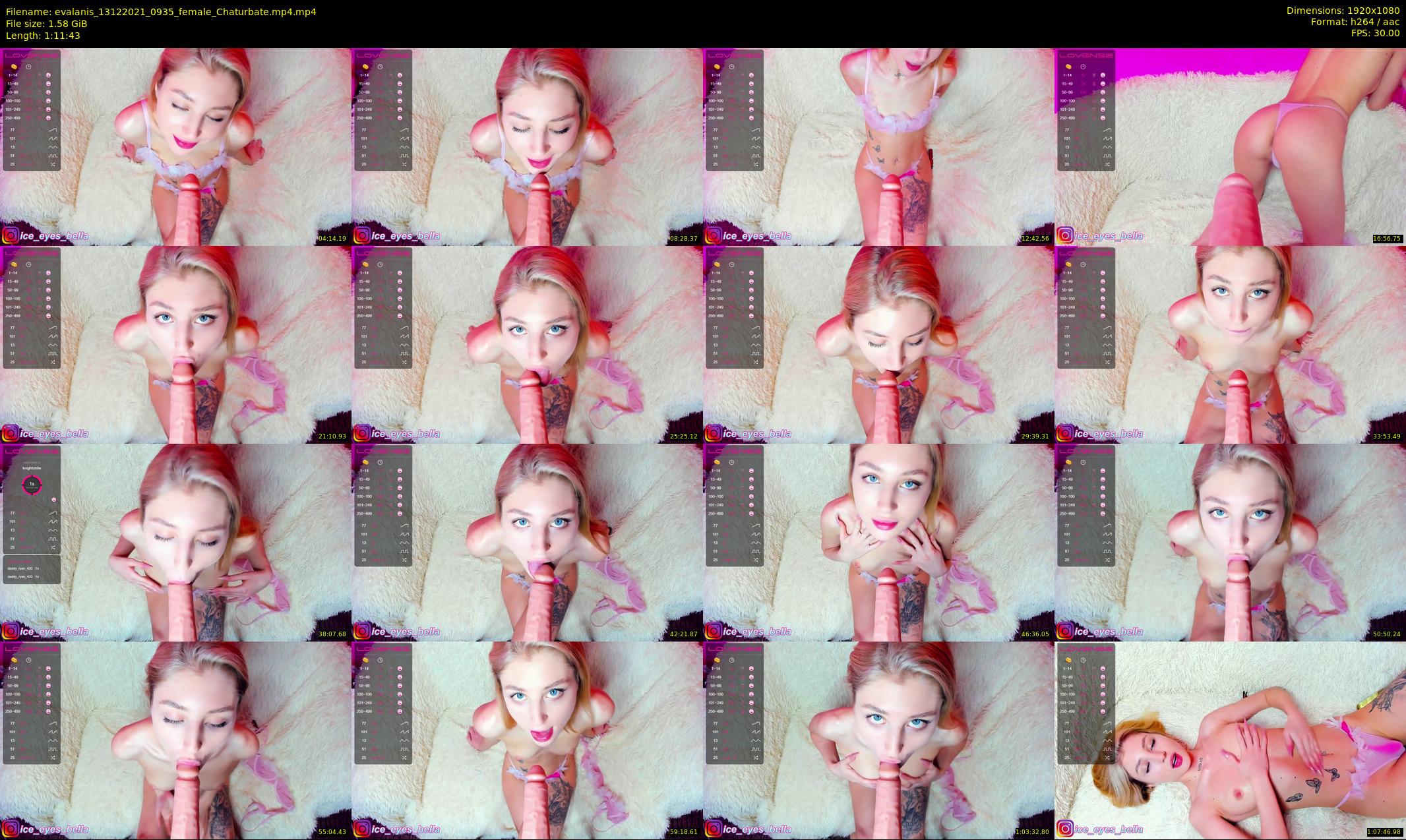 evalanis — 72 minute Chaturbate couple cam show recording, 1080p, Dec 13, 2021
