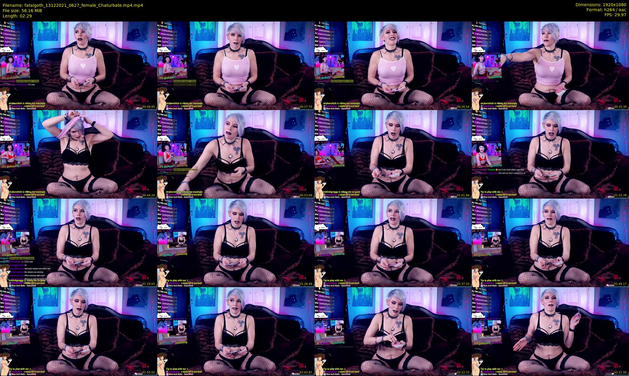 fatalgoth — 3 minute Chaturbate couple cam show recording, 1080p, Dec 13, 2021