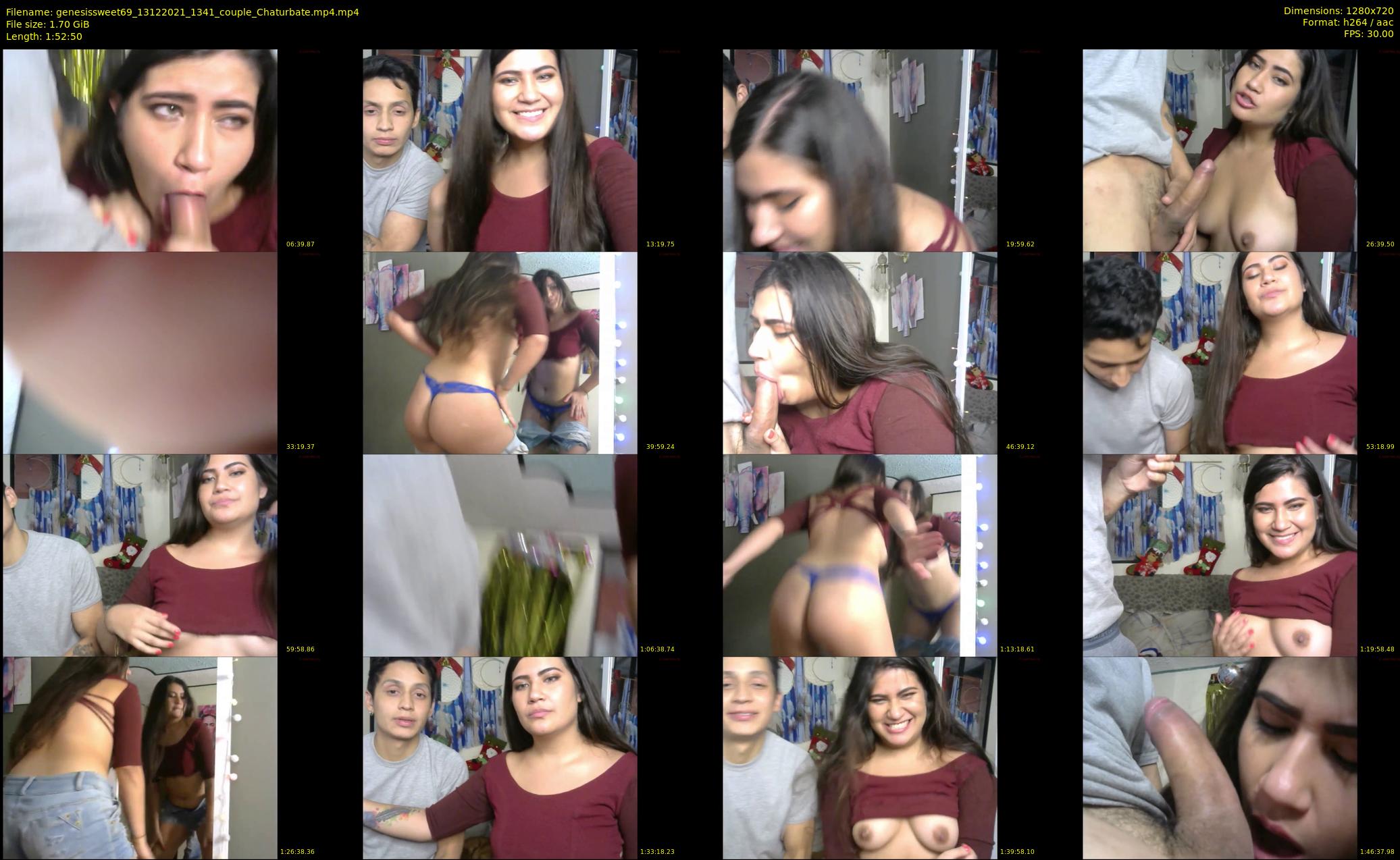 genesissweet69 — 113 minute Chaturbate couple cam show recording, 720p, Dec 13, 2021