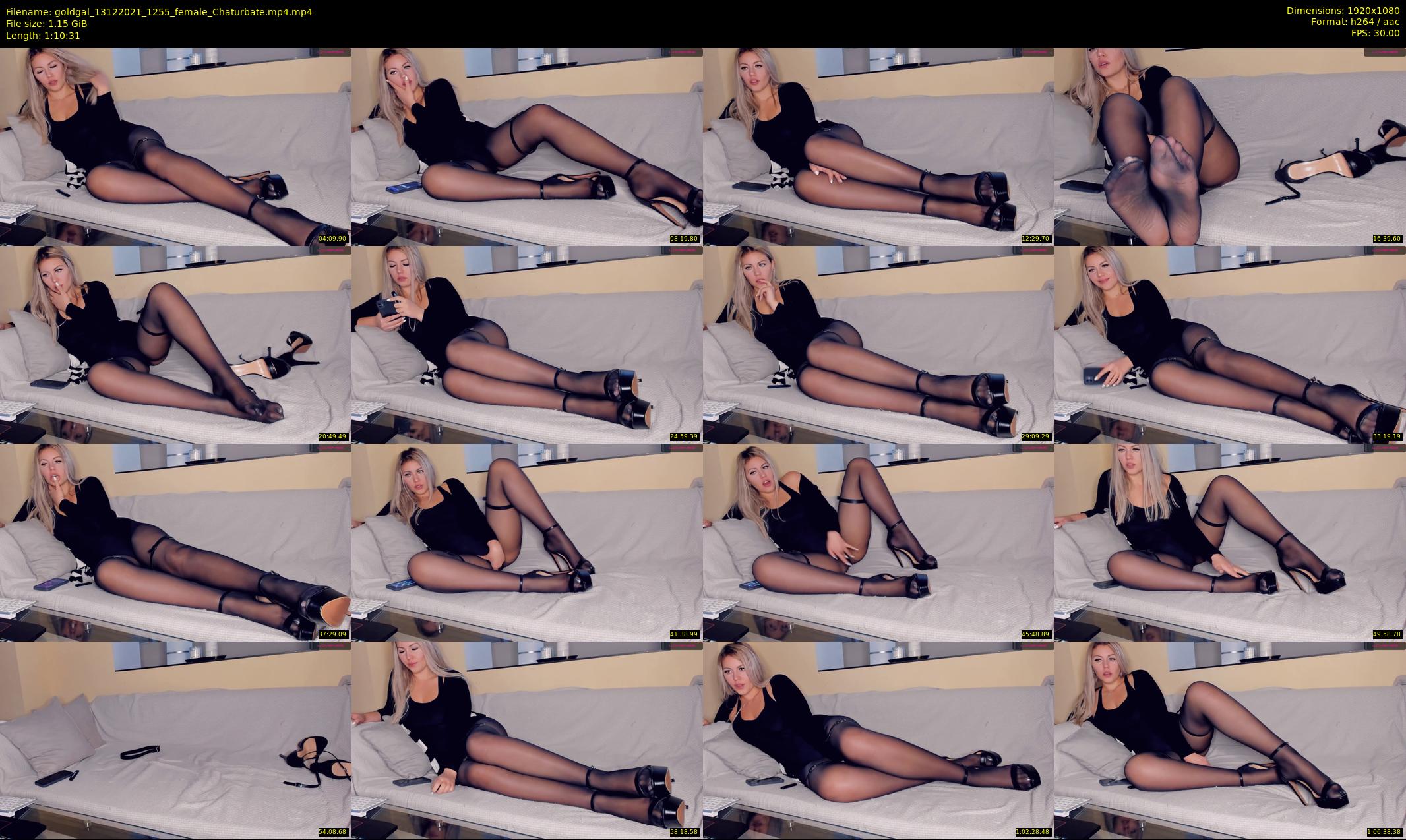 goldgal — 71 minute Chaturbate female cam show recording, 1080p, Dec 13, 2021