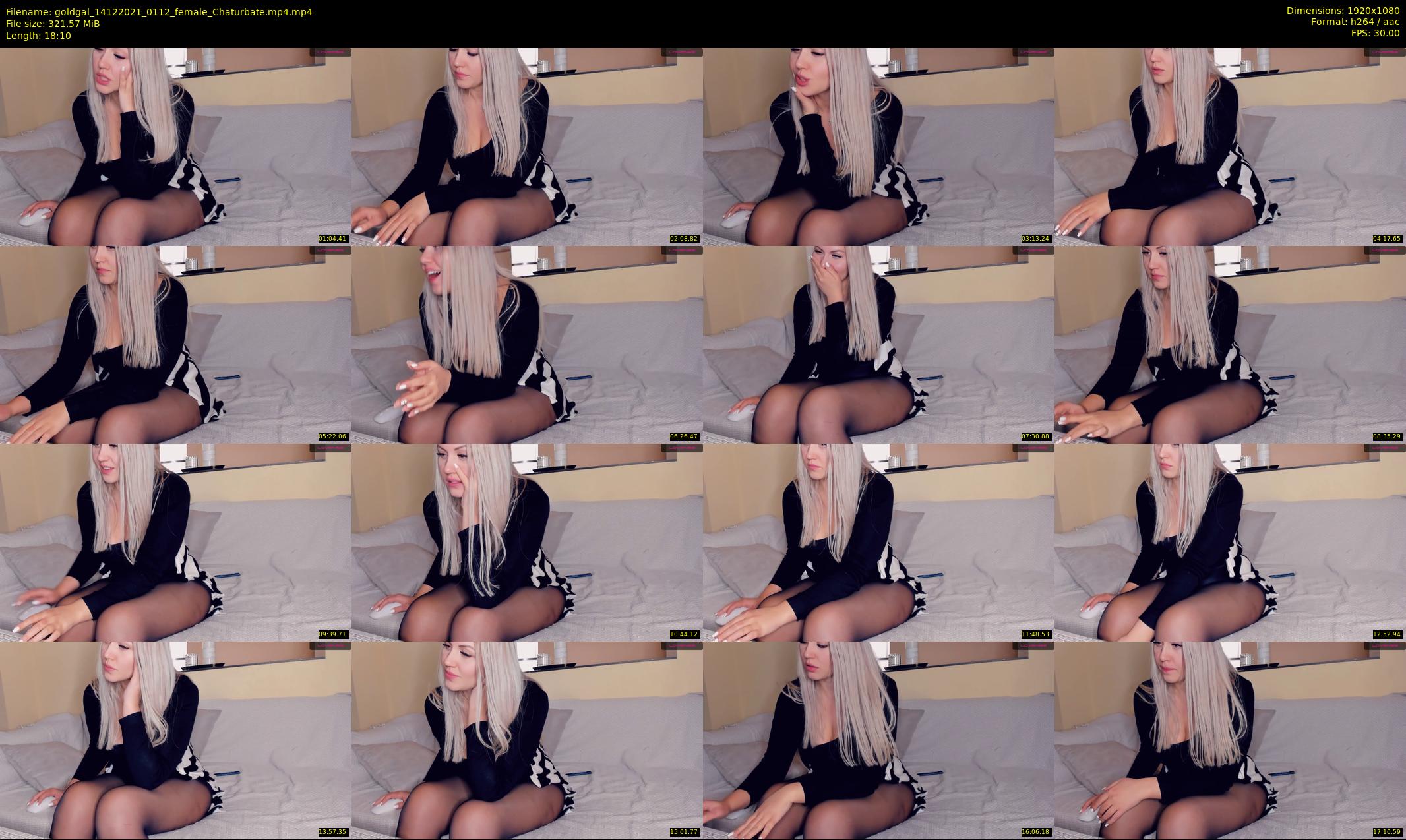 goldgal — 19 minute Chaturbate female cam show recording, 1080p, Dec 14, 2021