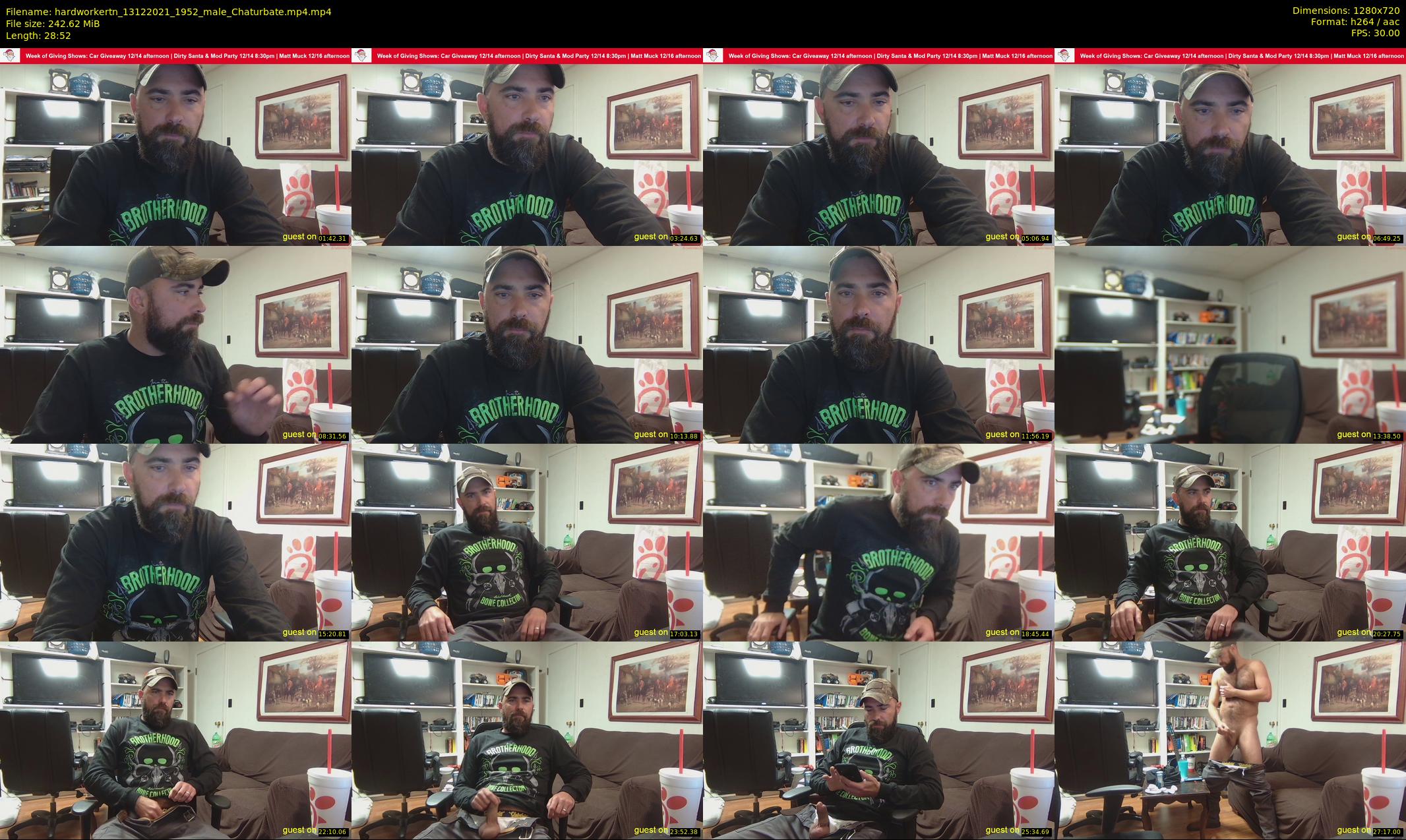 hardworkertn — 29 minute Chaturbate male cam show recording, 720p, Dec 13, 2021