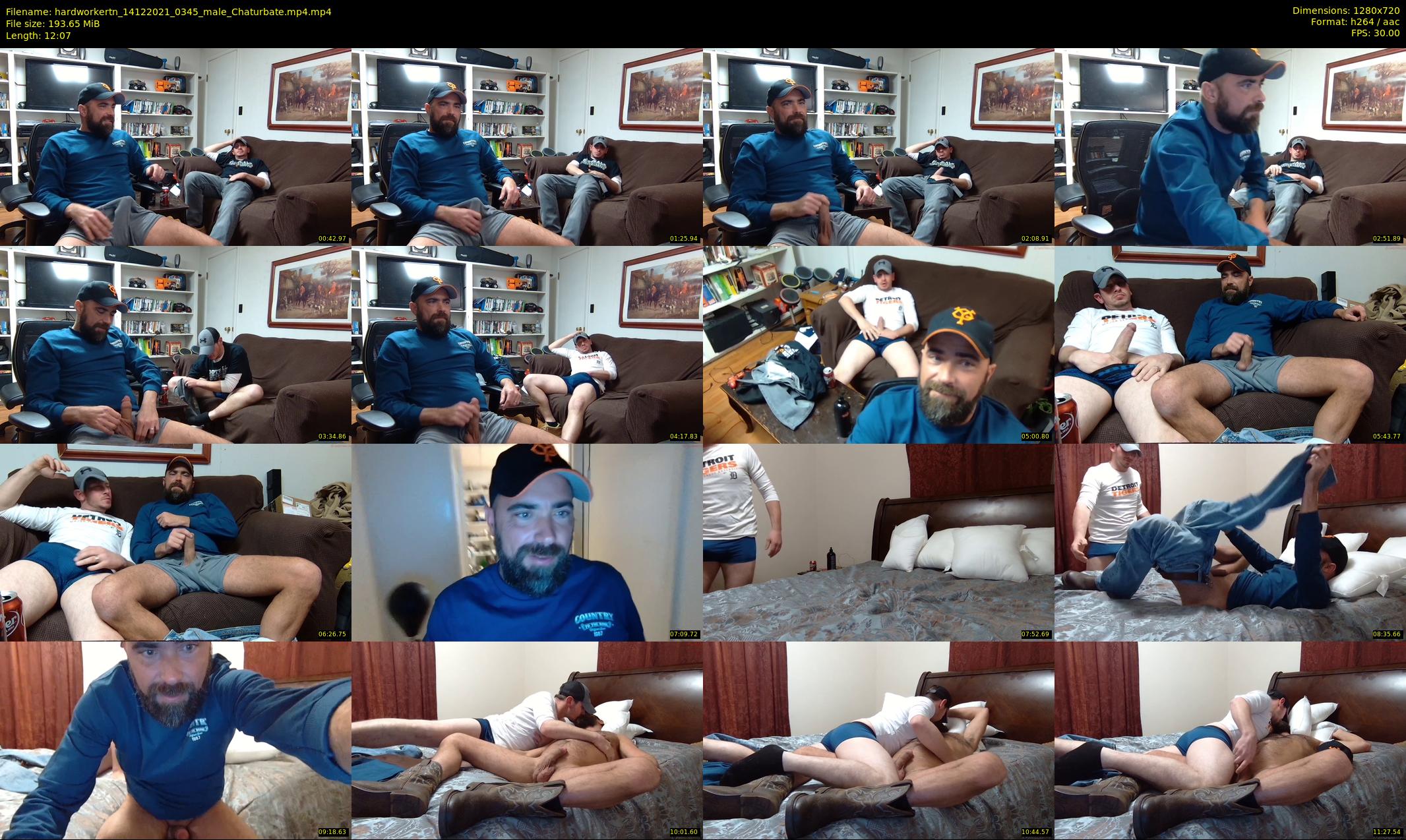 hardworkertn — 13 minute Chaturbate male cam show recording, 720p, Dec 14, 2021