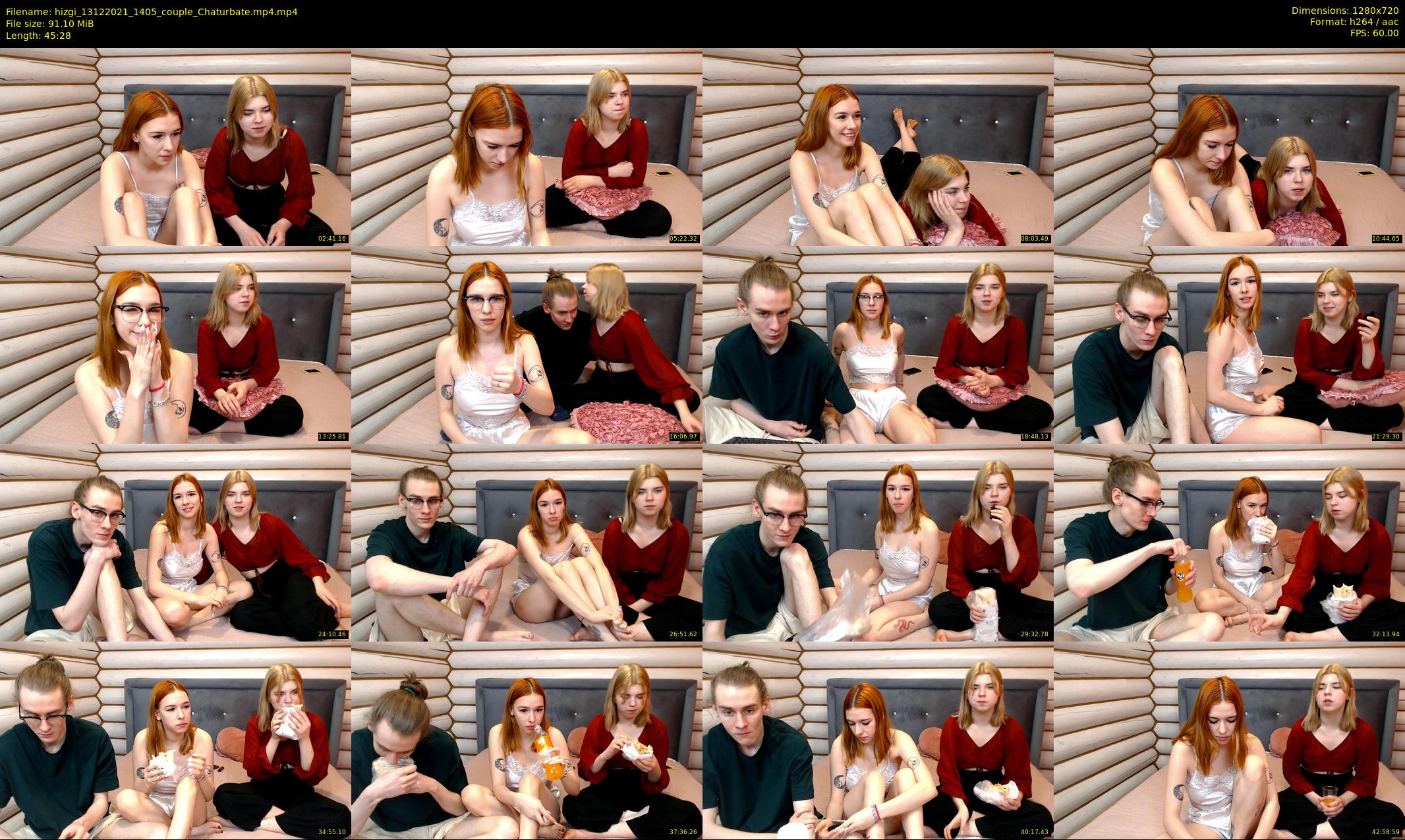 hizgi — 46 minute Chaturbate couple cam show recording, 720p, Dec 13, 2021