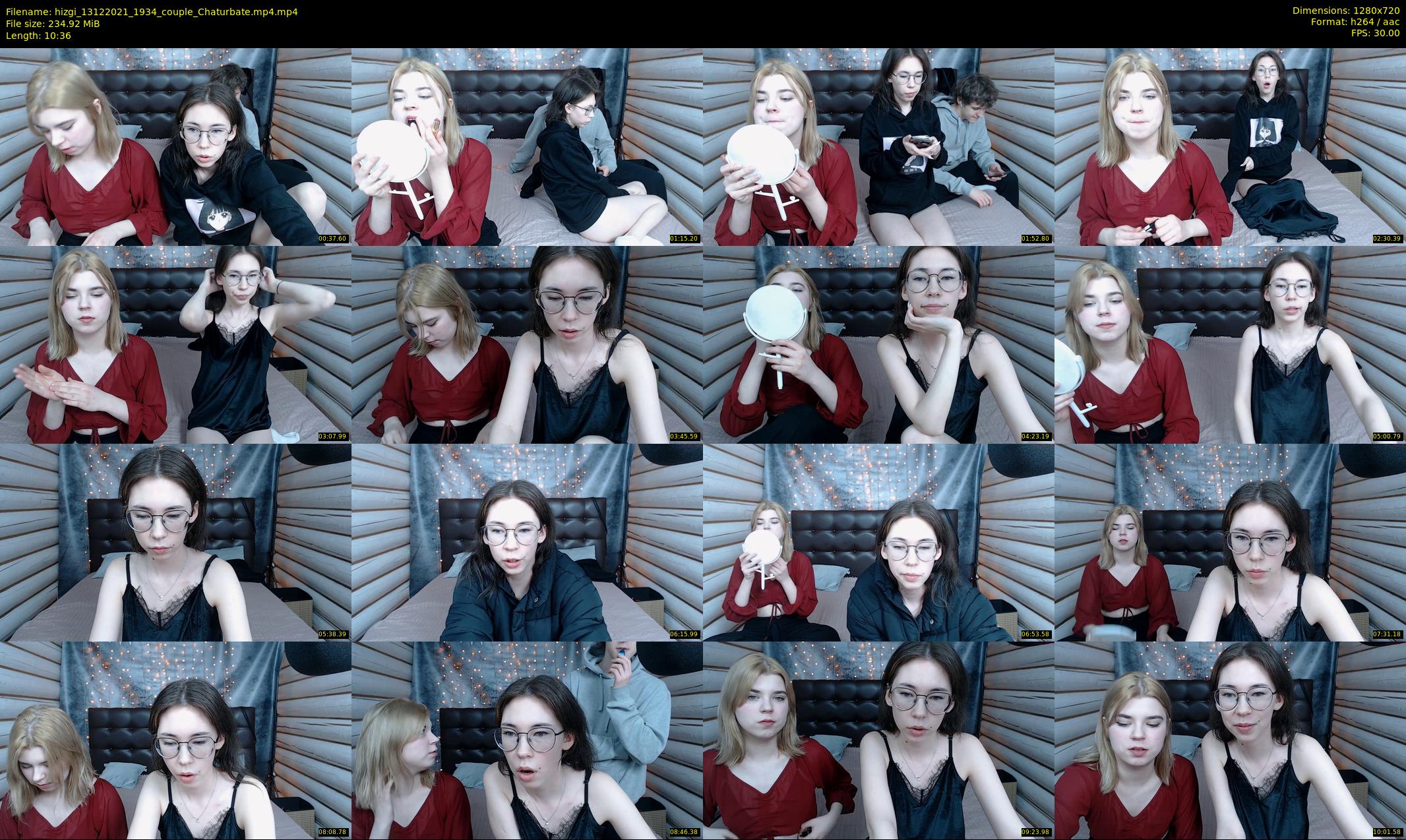hizgi — 11 minute Chaturbate couple cam show recording, 720p, Dec 13, 2021