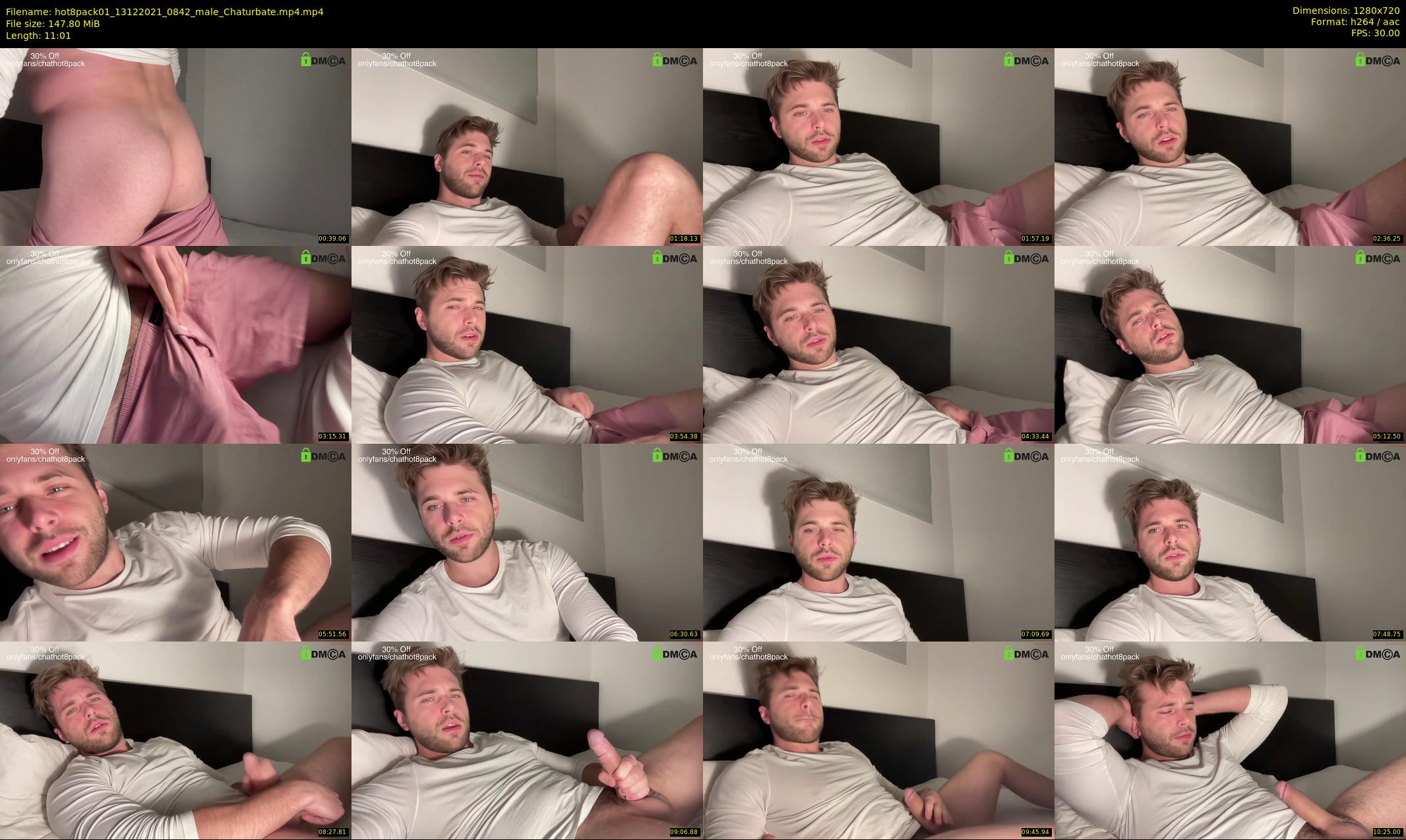 hot8pack01 — 12 minute Chaturbate male cam show recording, 720p, Dec 13, 2021