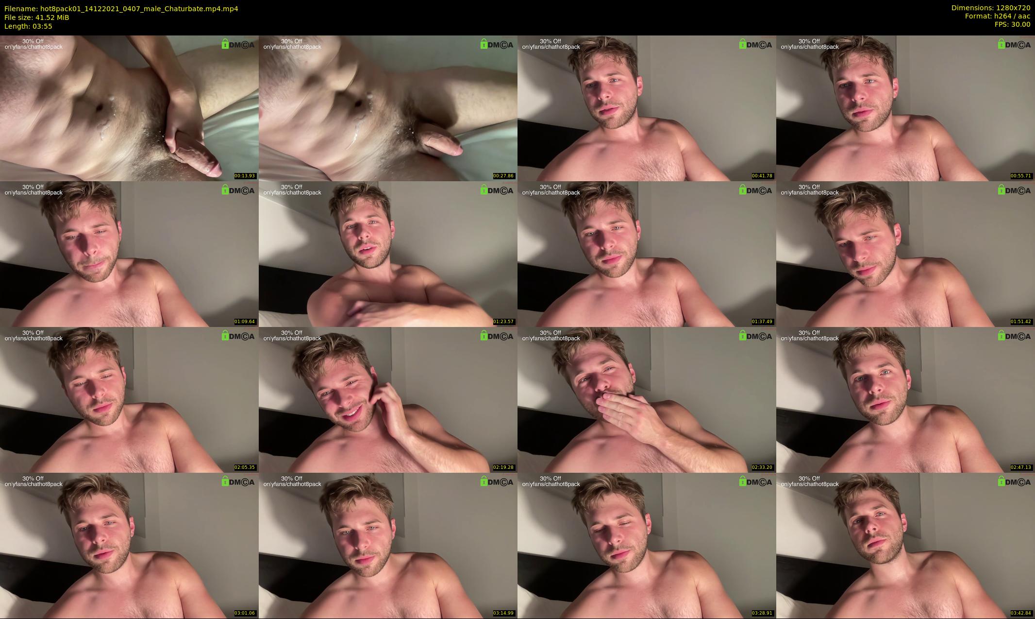 hot8pack01 — 4 minute Chaturbate male cam show recording, 720p, Dec 14, 2021