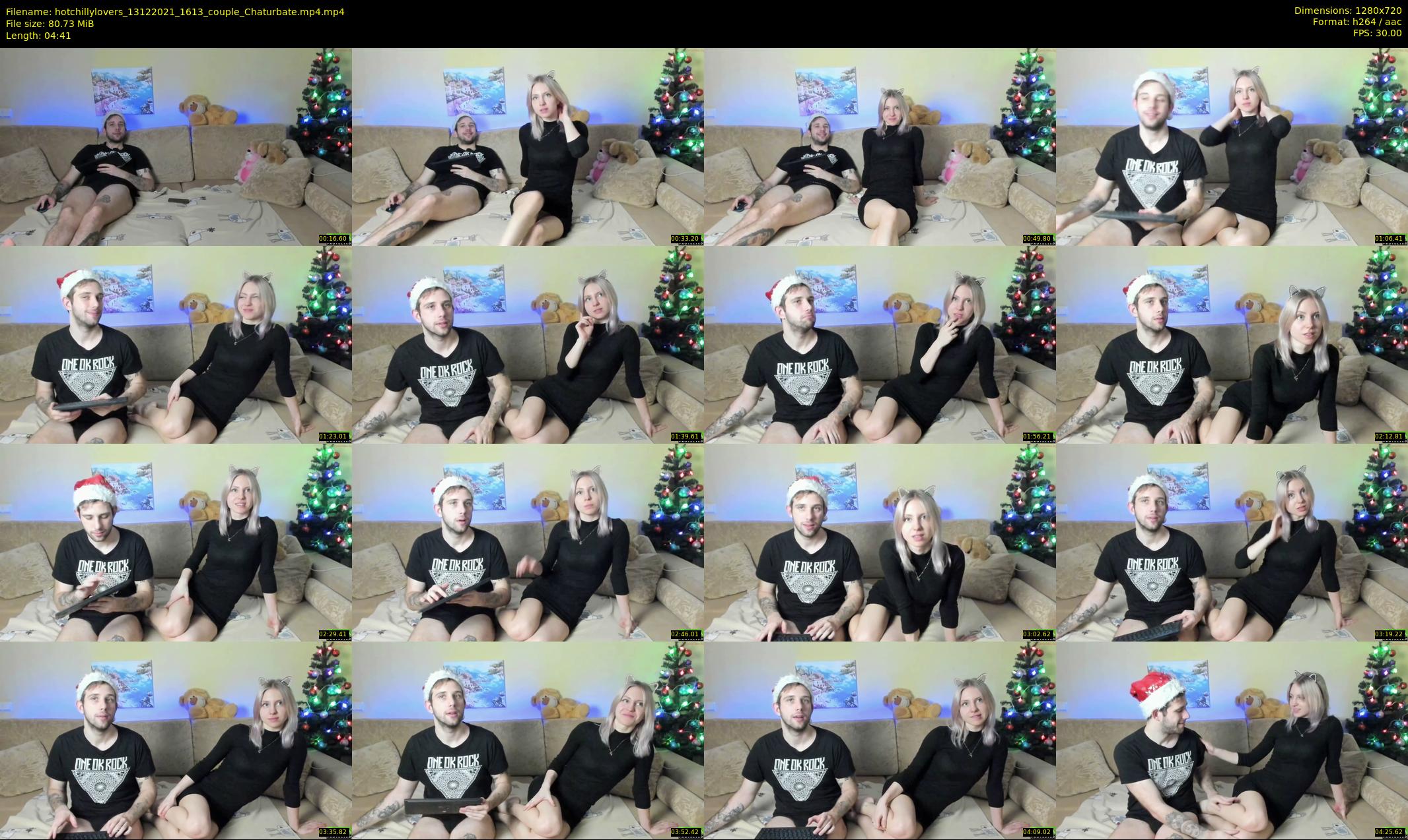 hotchillylovers — 5 minute Chaturbate couple cam show recording, 720p, Dec 13, 2021