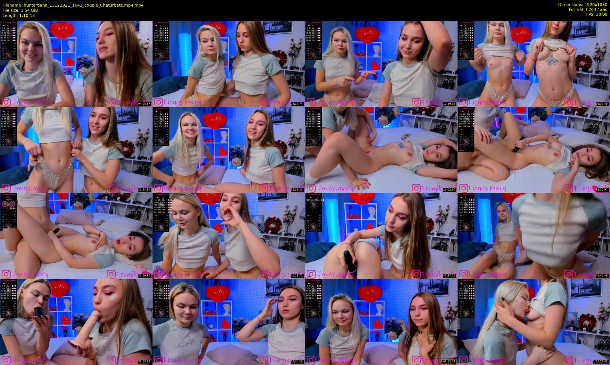 huntertiana — 71 minute Chaturbate female cam show recording, 1080p, Dec 13, 2021