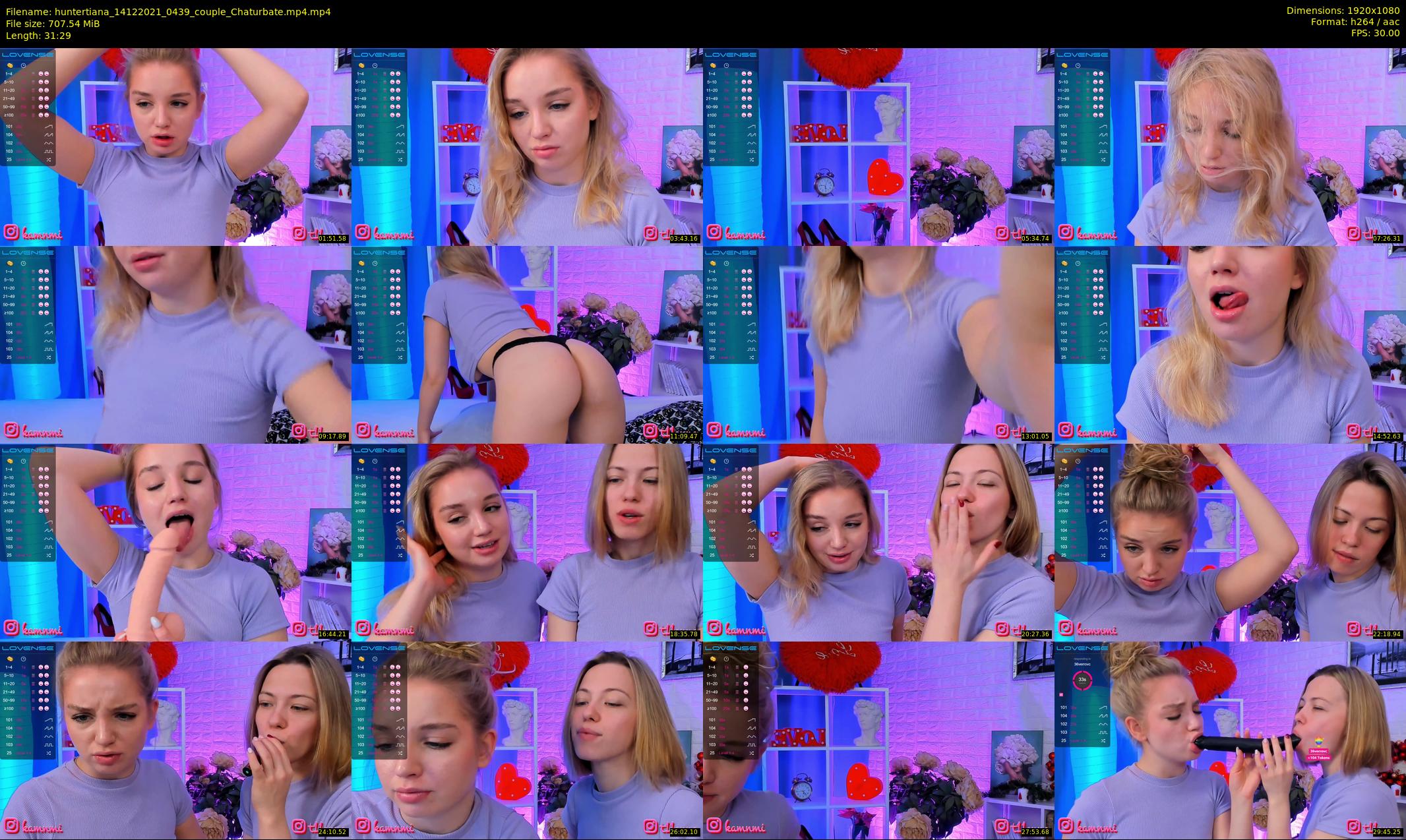 huntertiana — 32 minute Chaturbate female cam show recording, 1080p, Dec 14, 2021