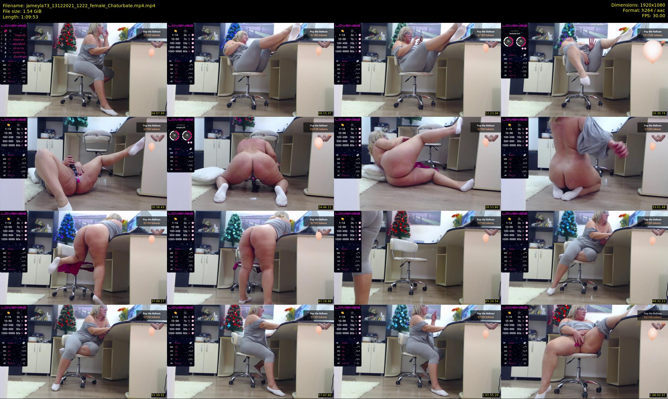 jameyla73 — 70 minute Chaturbate female cam show recording, 1080p, Dec 13, 2021