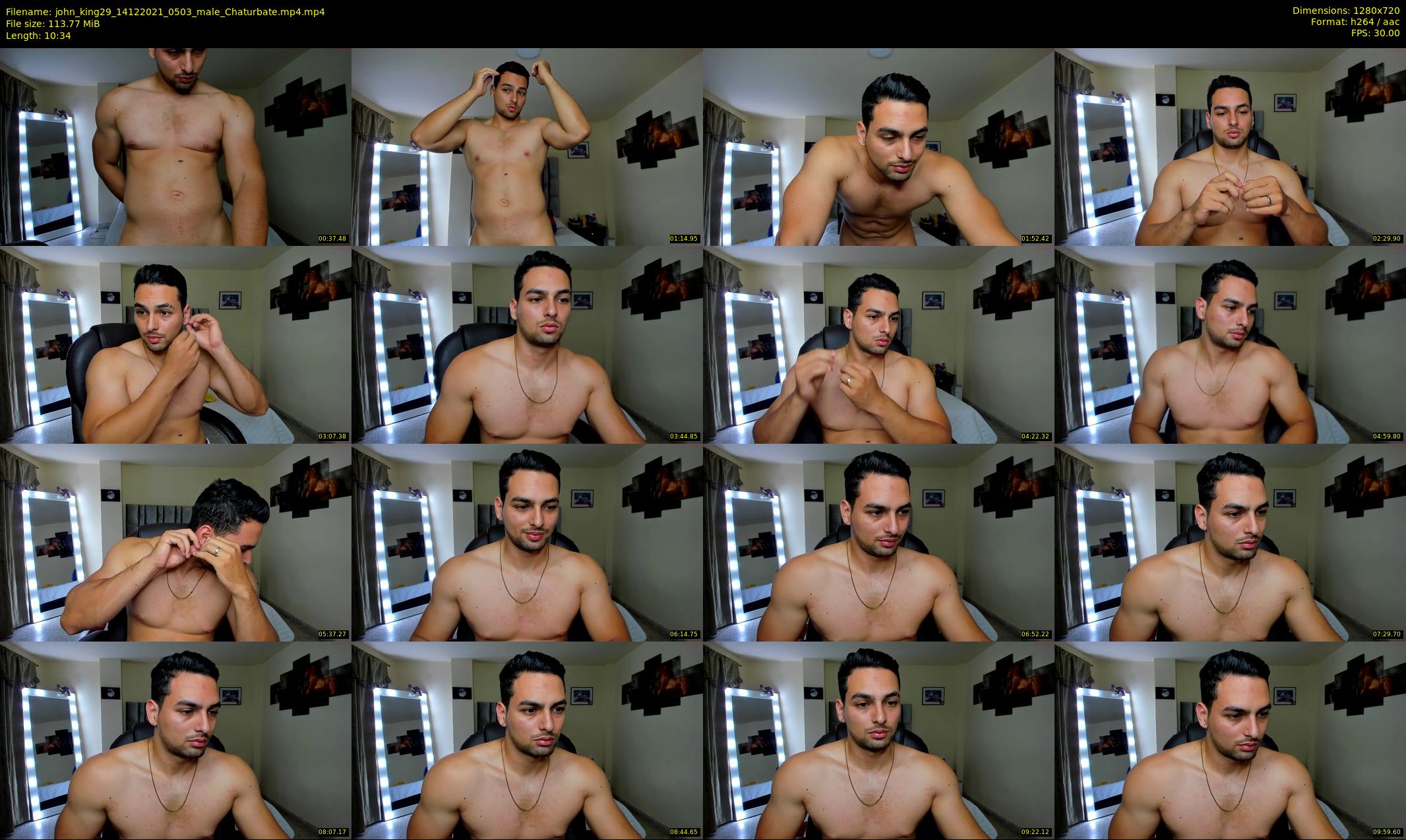john_king29 — 11 minute Chaturbate male cam show recording, 720p, Dec 14, 2021