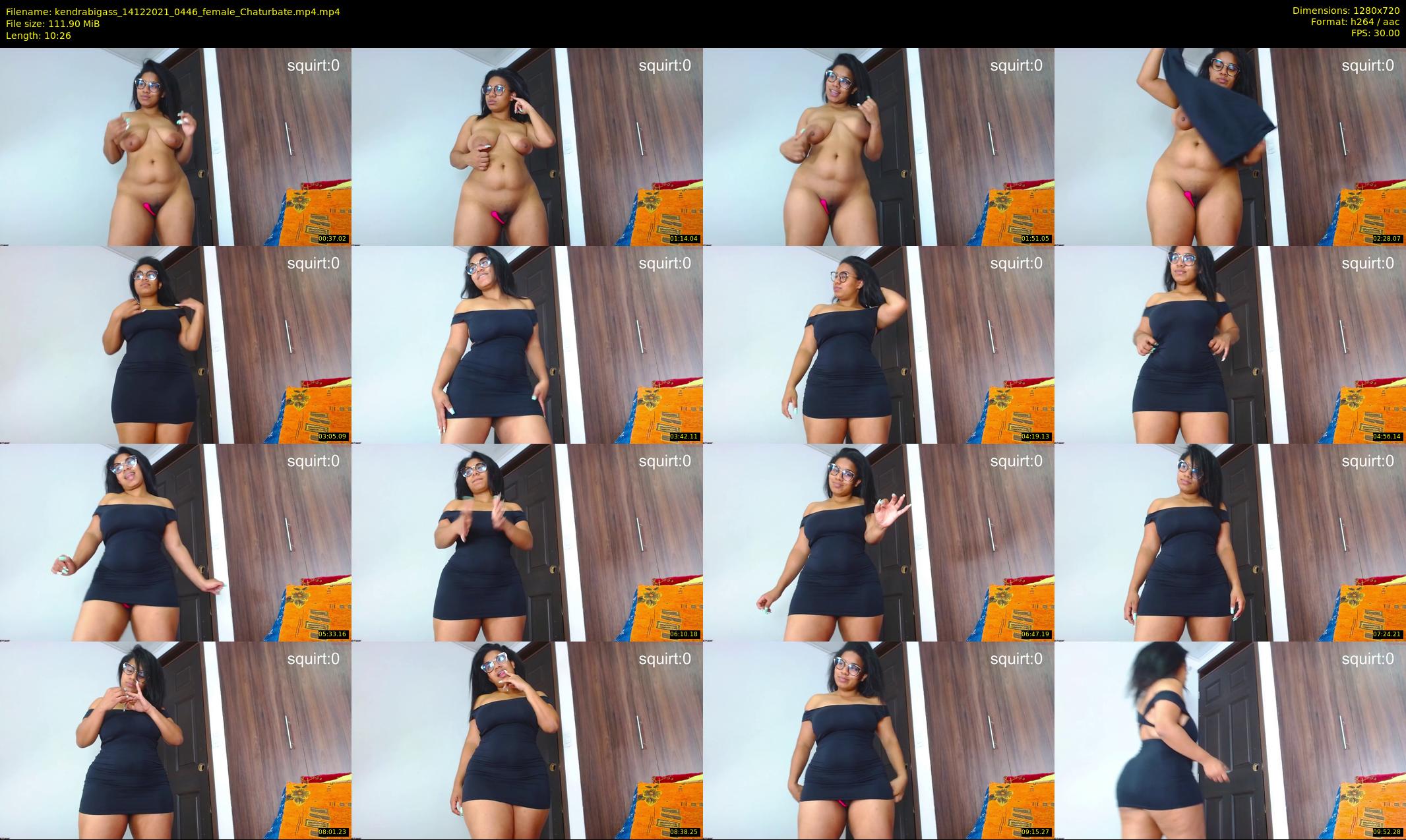 kendrabigass — 11 minute Chaturbate female cam show recording, 720p, Dec 14, 2021