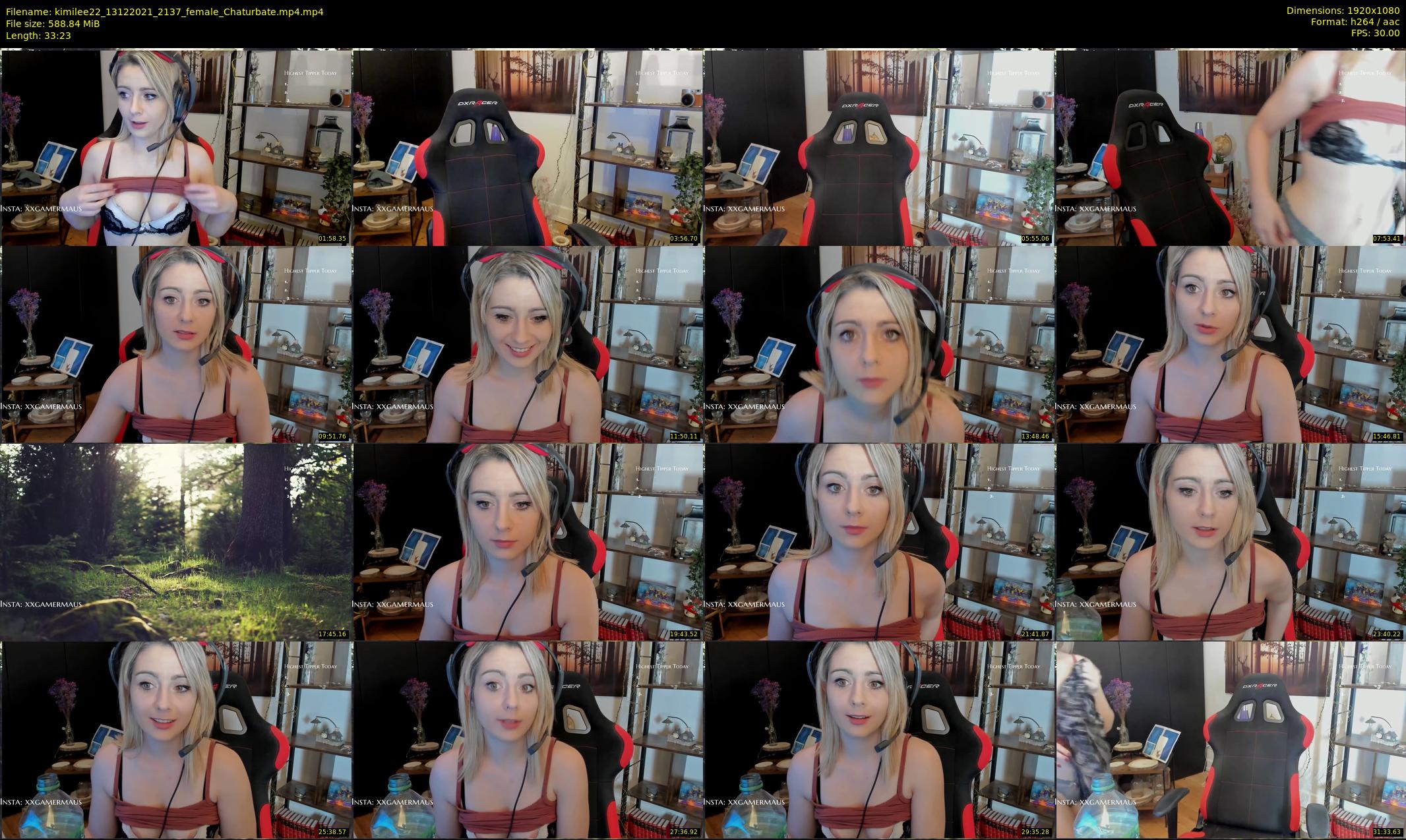 kimilee22 — 34 minute Chaturbate female cam show recording, 1080p, Dec 13, 2021