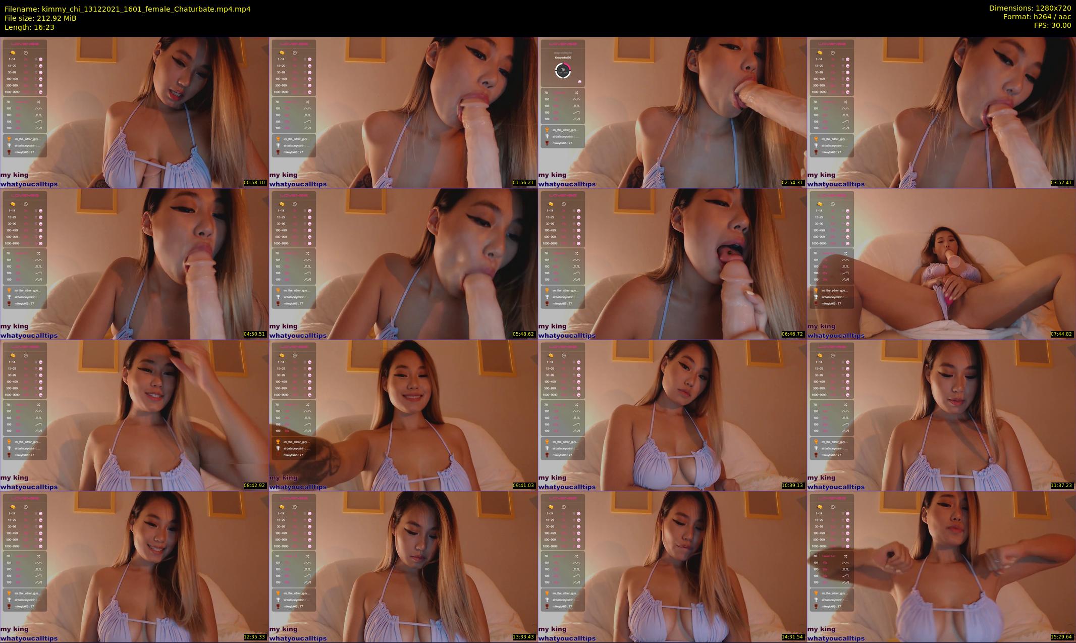 kimmy_chi — 17 minute Chaturbate female cam show recording, 720p, Dec 13, 2021