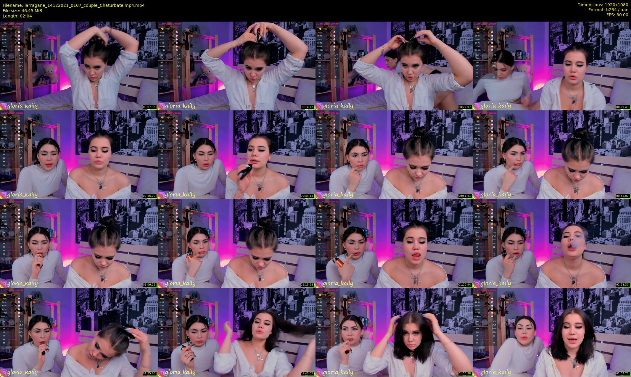 larragane — 3 minute Chaturbate couple cam show recording, 1080p, Dec 14, 2021