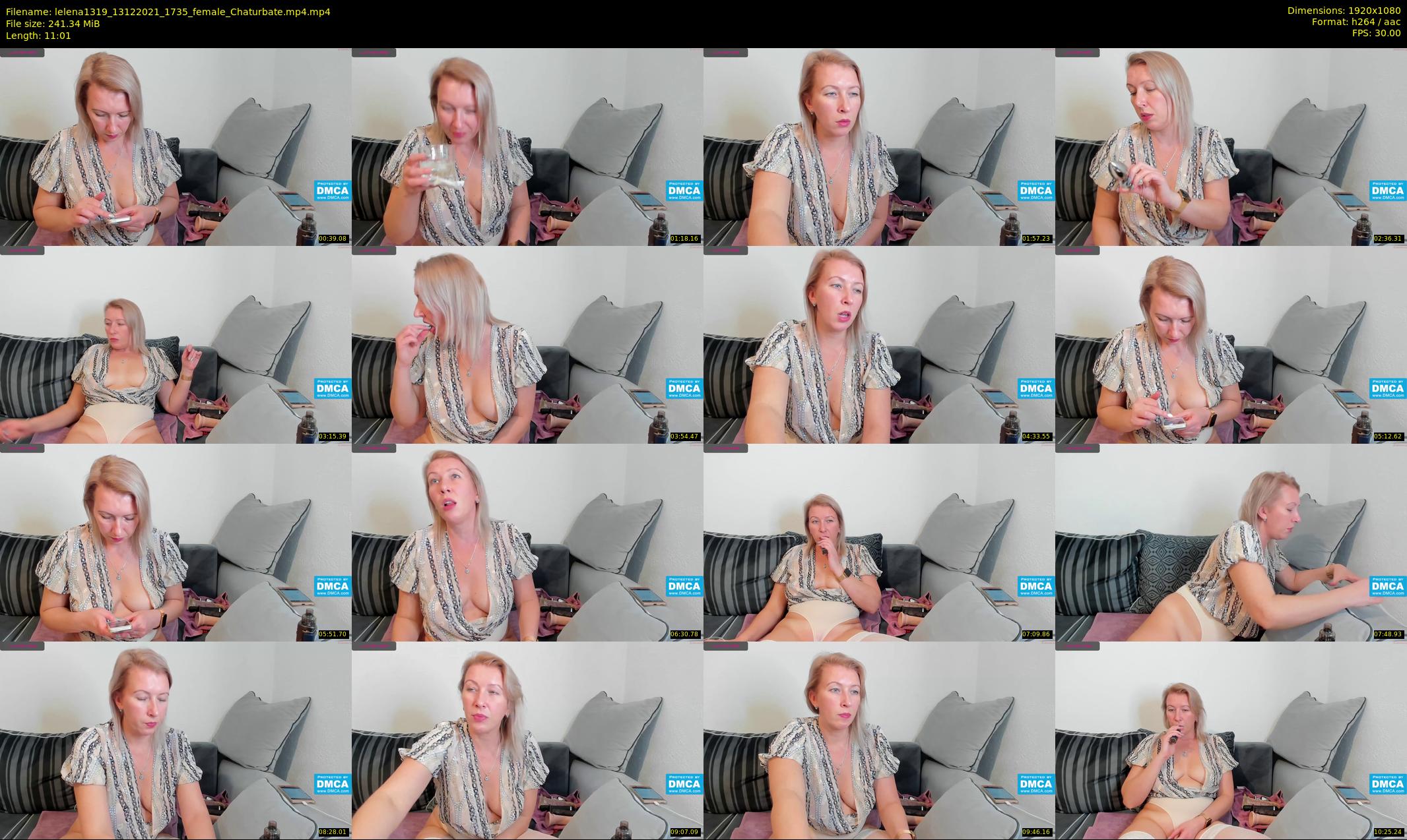 lelena1319 — 12 minute Chaturbate female cam show recording, 1080p, Dec 13, 2021