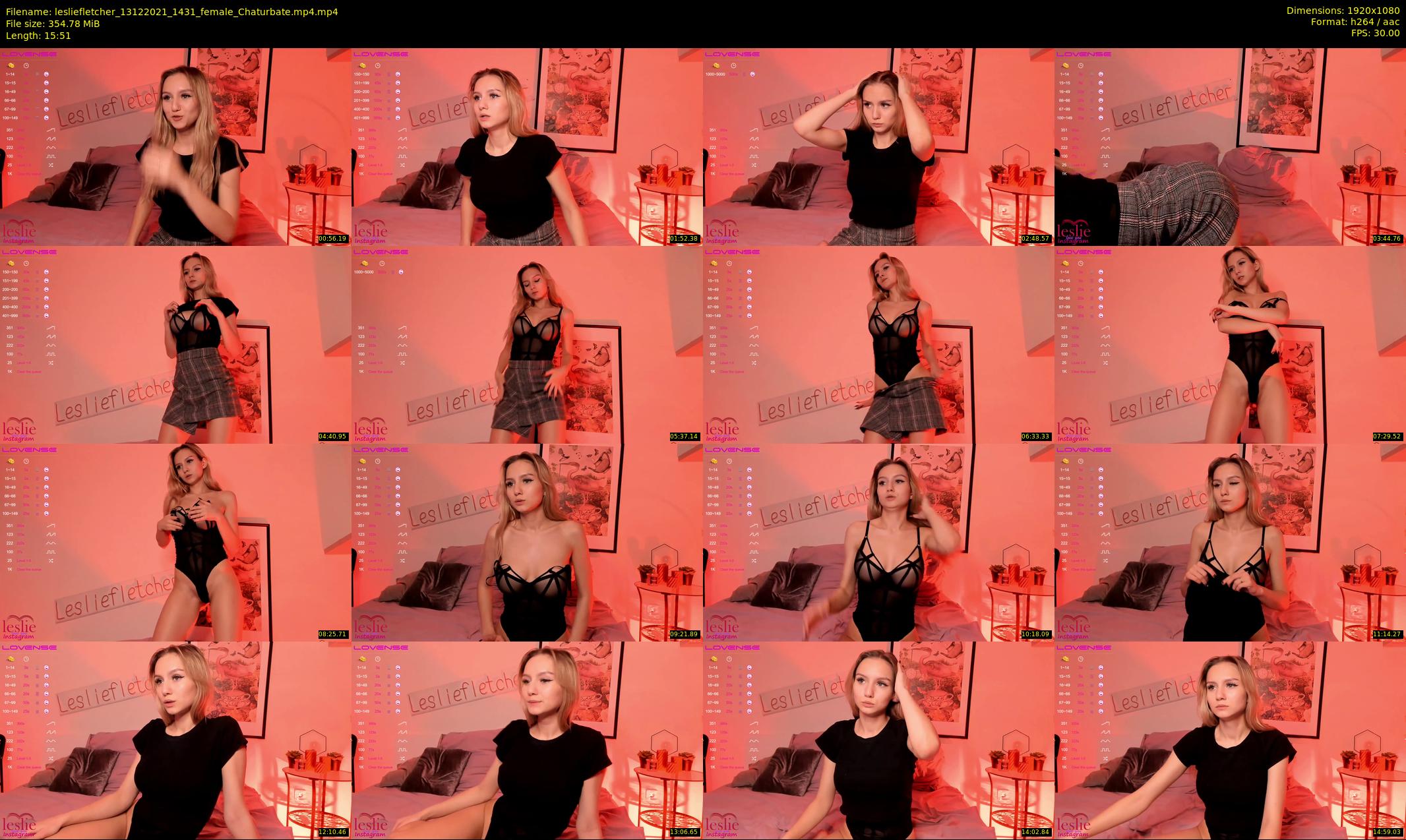 lesliefletcher — 16 minute Chaturbate couple cam show recording, 1080p, Dec 13, 2021