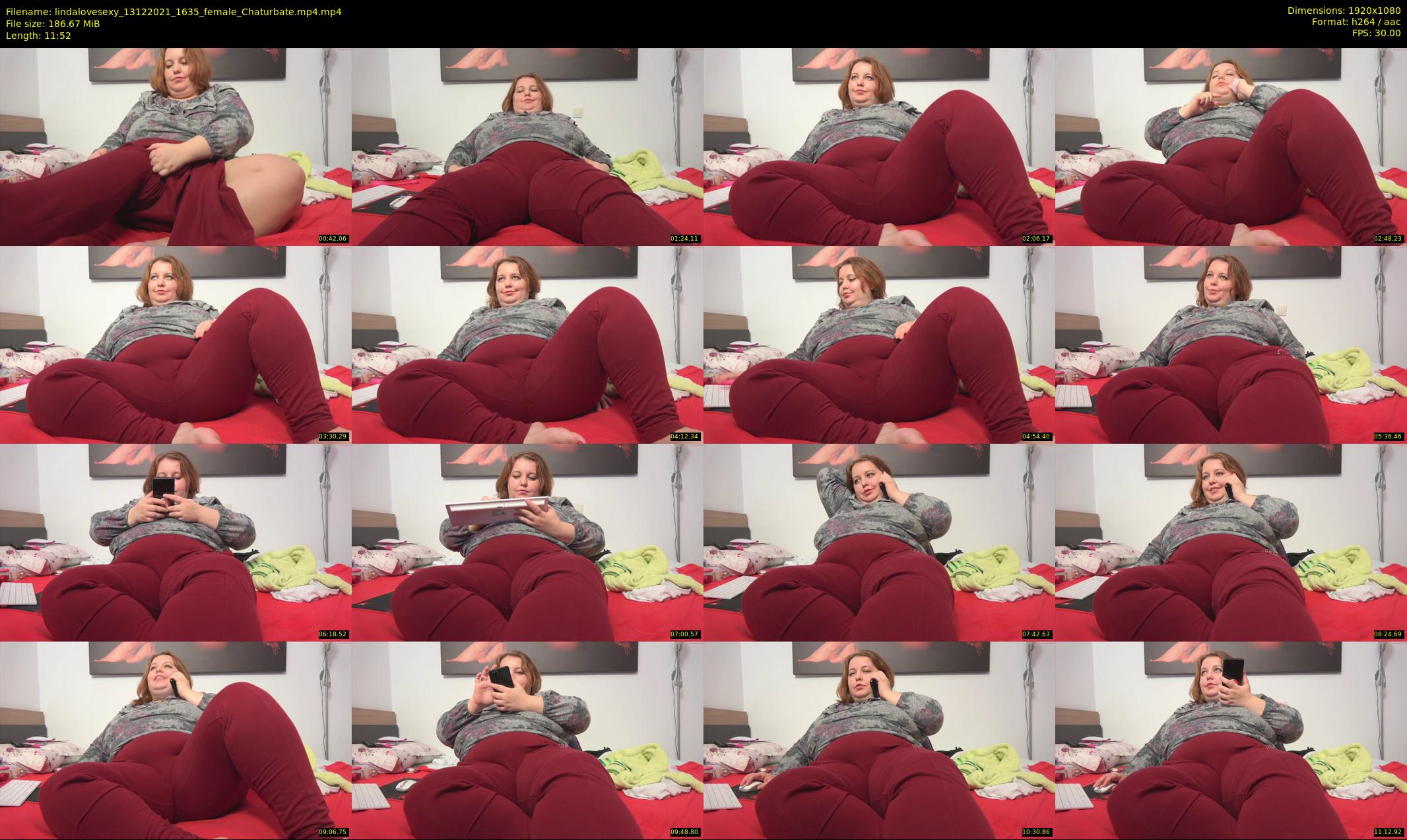 lindalovesexy — 12 minute Chaturbate female cam show recording, 1080p, Dec 13, 2021
