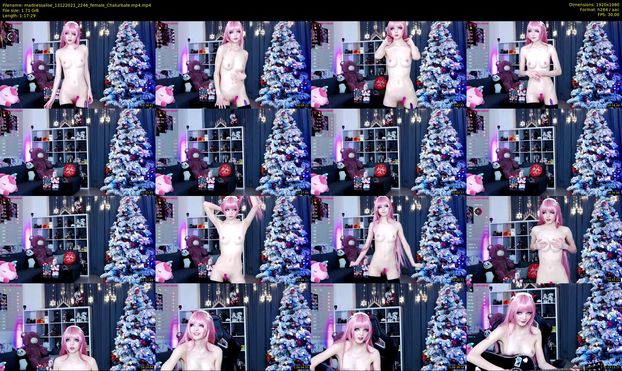 madnessalise — 78 minute Chaturbate female cam show recording, 1080p, Dec 13, 2021