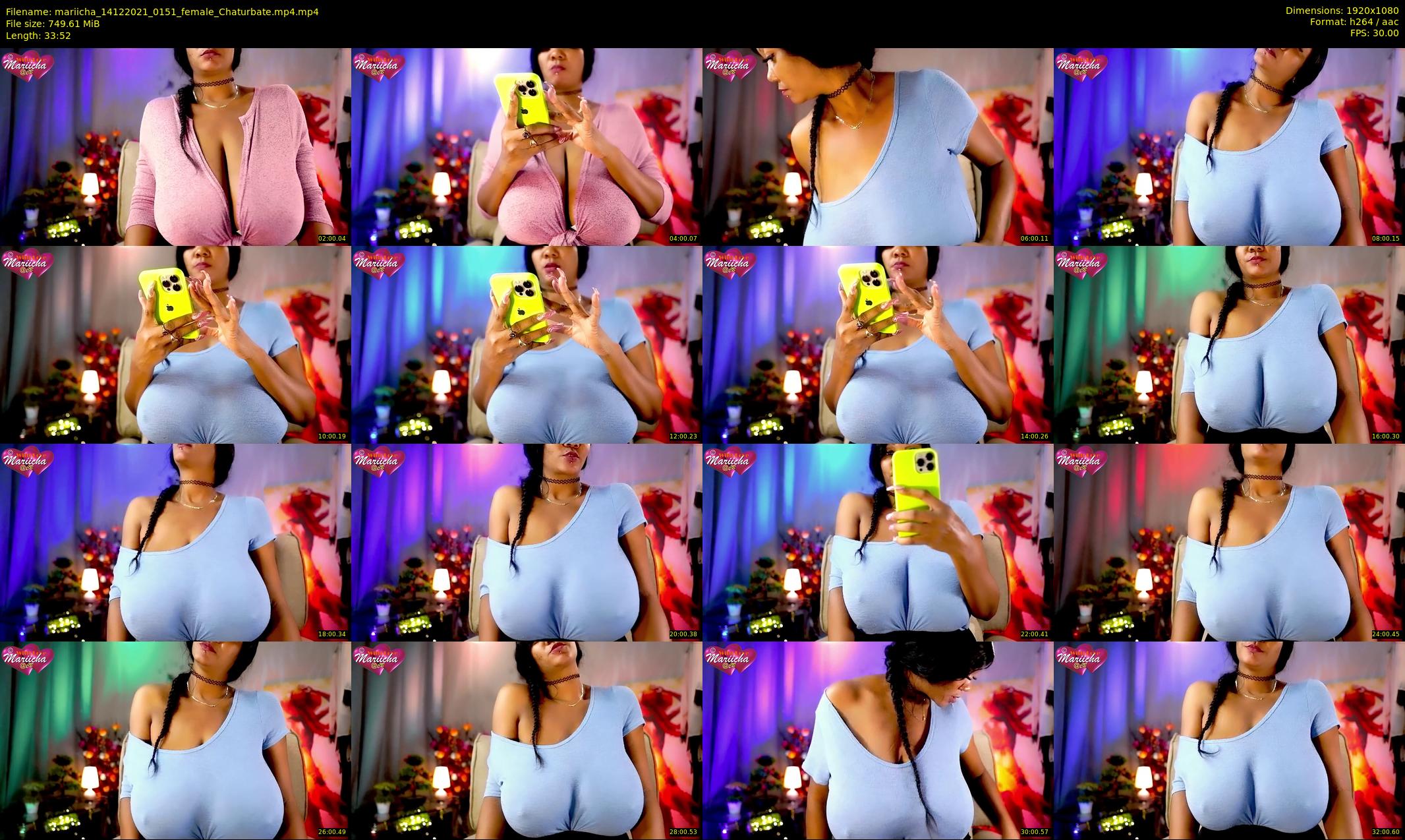 mariicha — 34 minute Chaturbate female cam show recording, 1080p, Dec 14, 2021