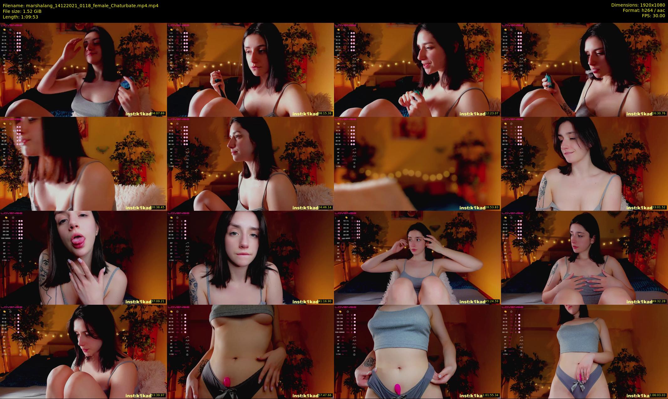 marshalang — 70 minute Chaturbate couple cam show recording, 1080p, Dec 14, 2021