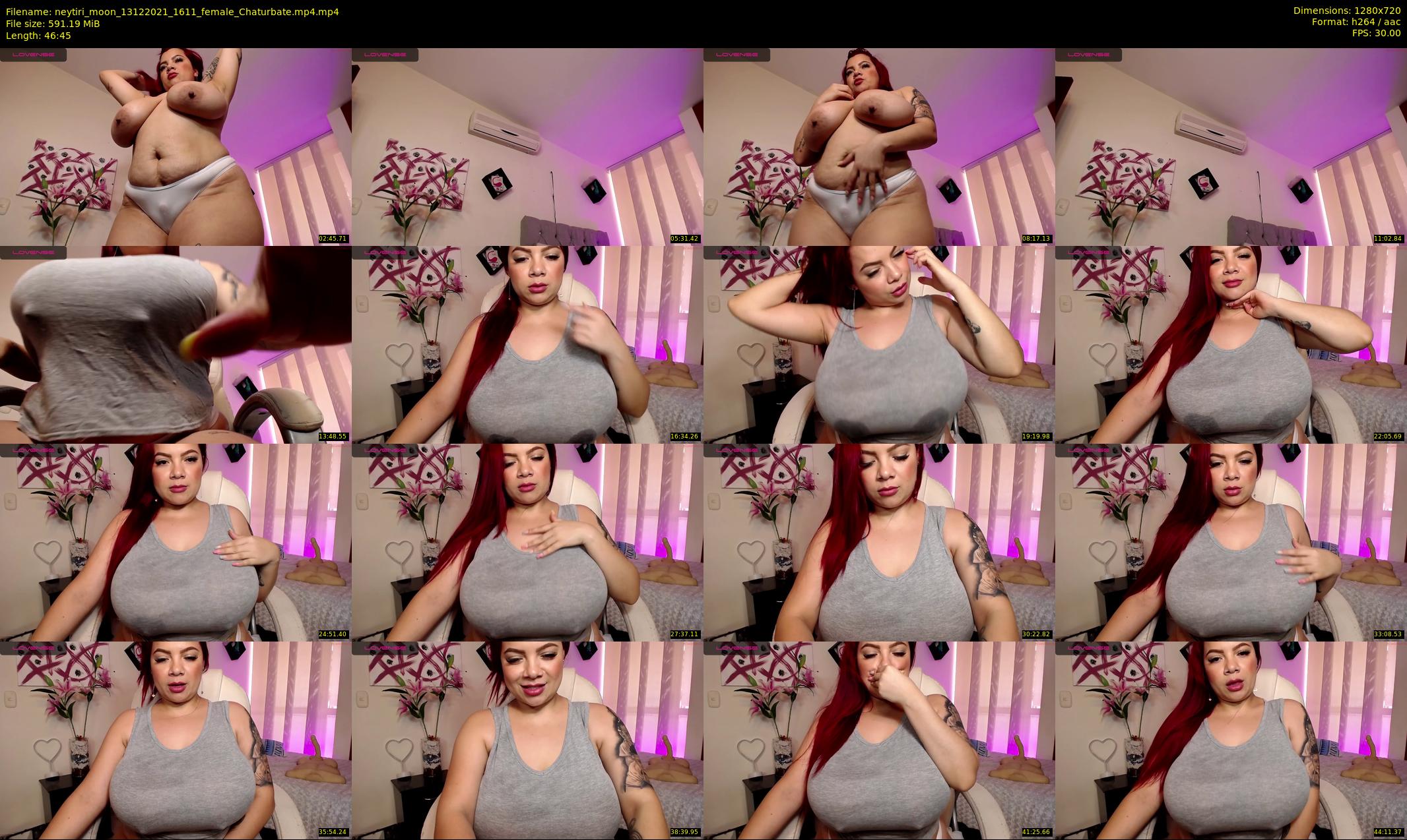 neytiri_moon — 47 minute Chaturbate female cam show recording, 720p, Dec 13, 2021