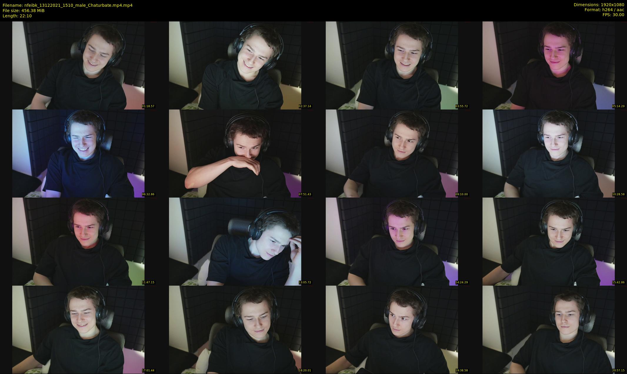 nfeibk — 23 minute Chaturbate male cam show recording, 1080p, Dec 13, 2021