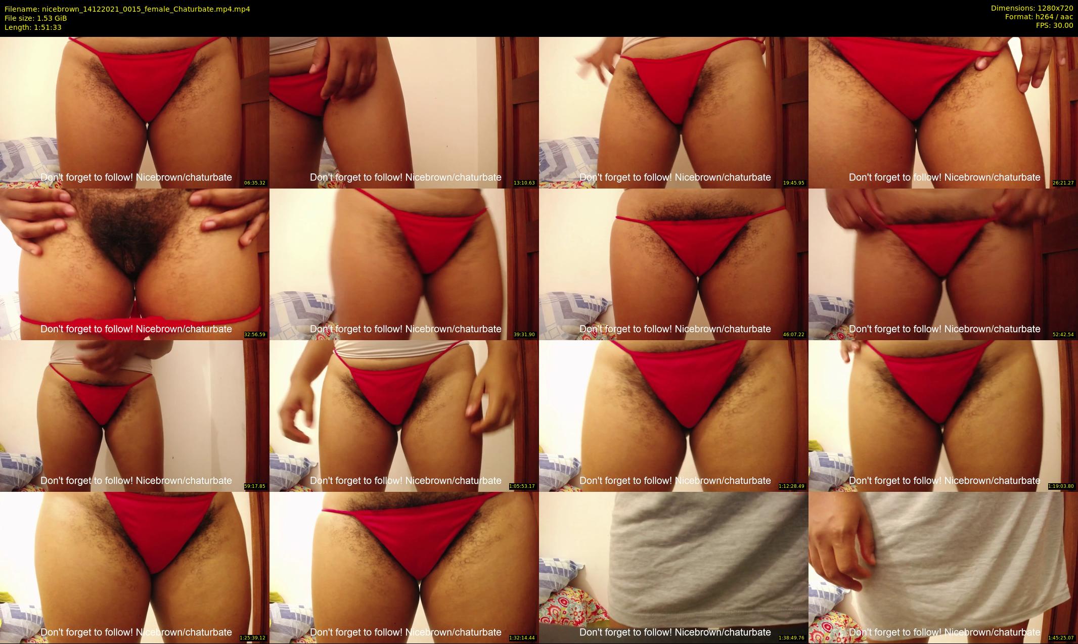 nicebrown — 112 minute Chaturbate female cam show recording, 720p, Dec 14, 2021