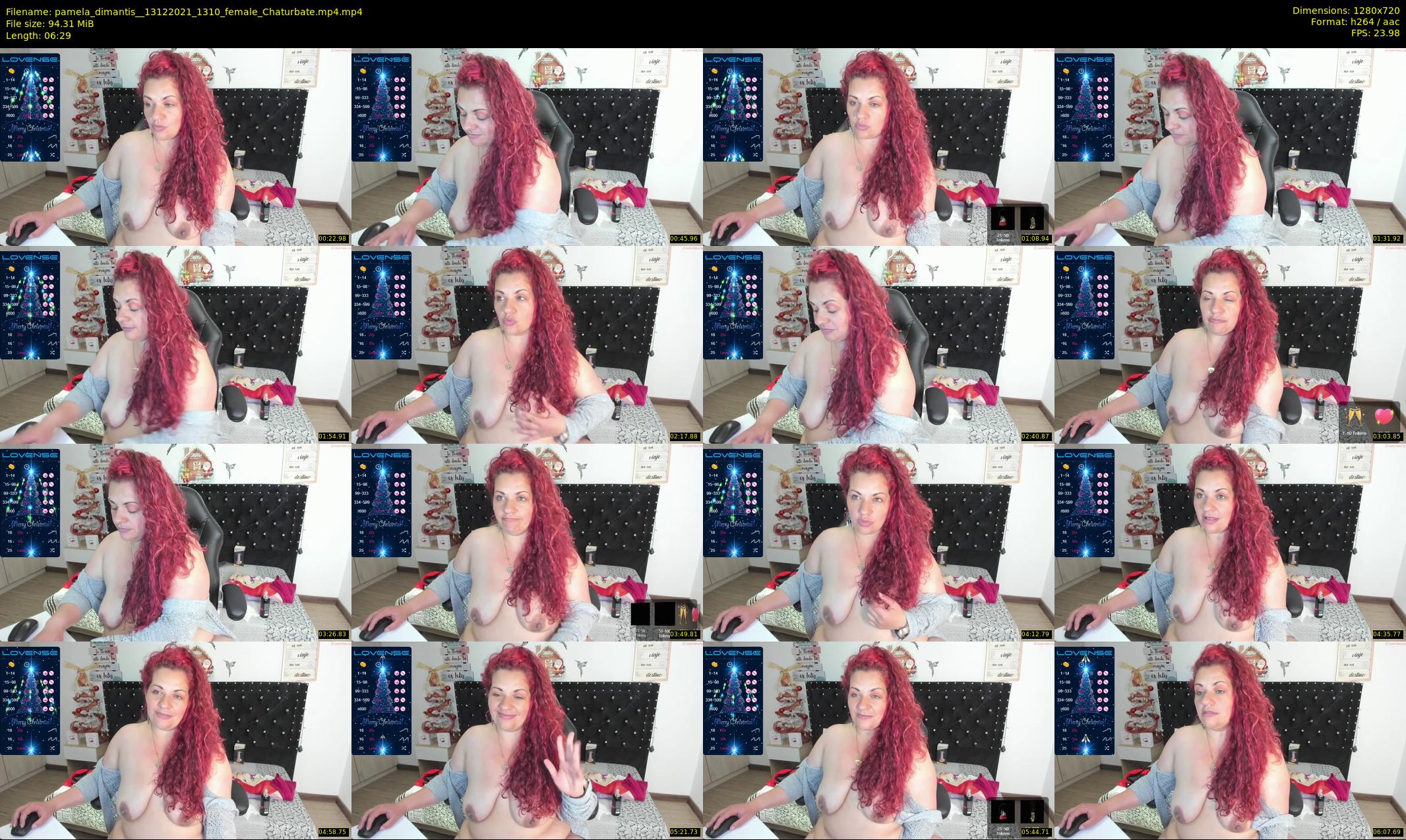 pamela_dimantis_ — 7 minute Chaturbate female cam show recording, 720p, Dec 13, 2021