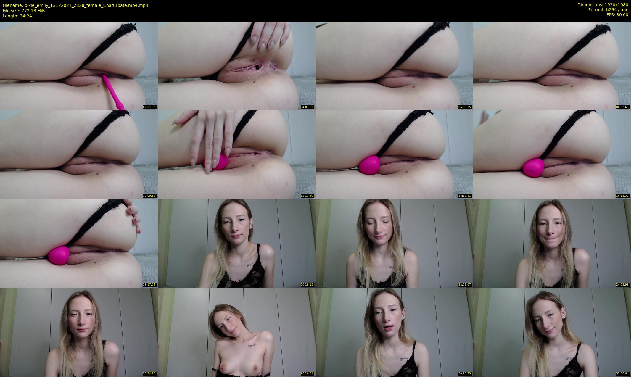 pixie_emily — 35 minute Chaturbate female cam show recording, 1080p, Dec 13, 2021
