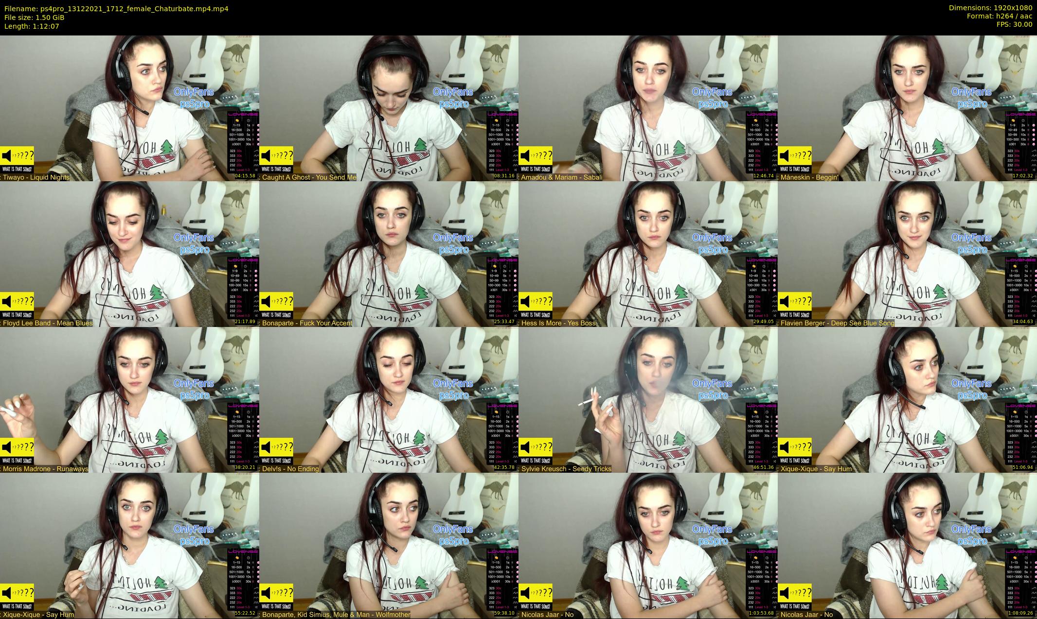 ps4pro — 73 minute Chaturbate female cam show recording, 1080p, Dec 13, 2021