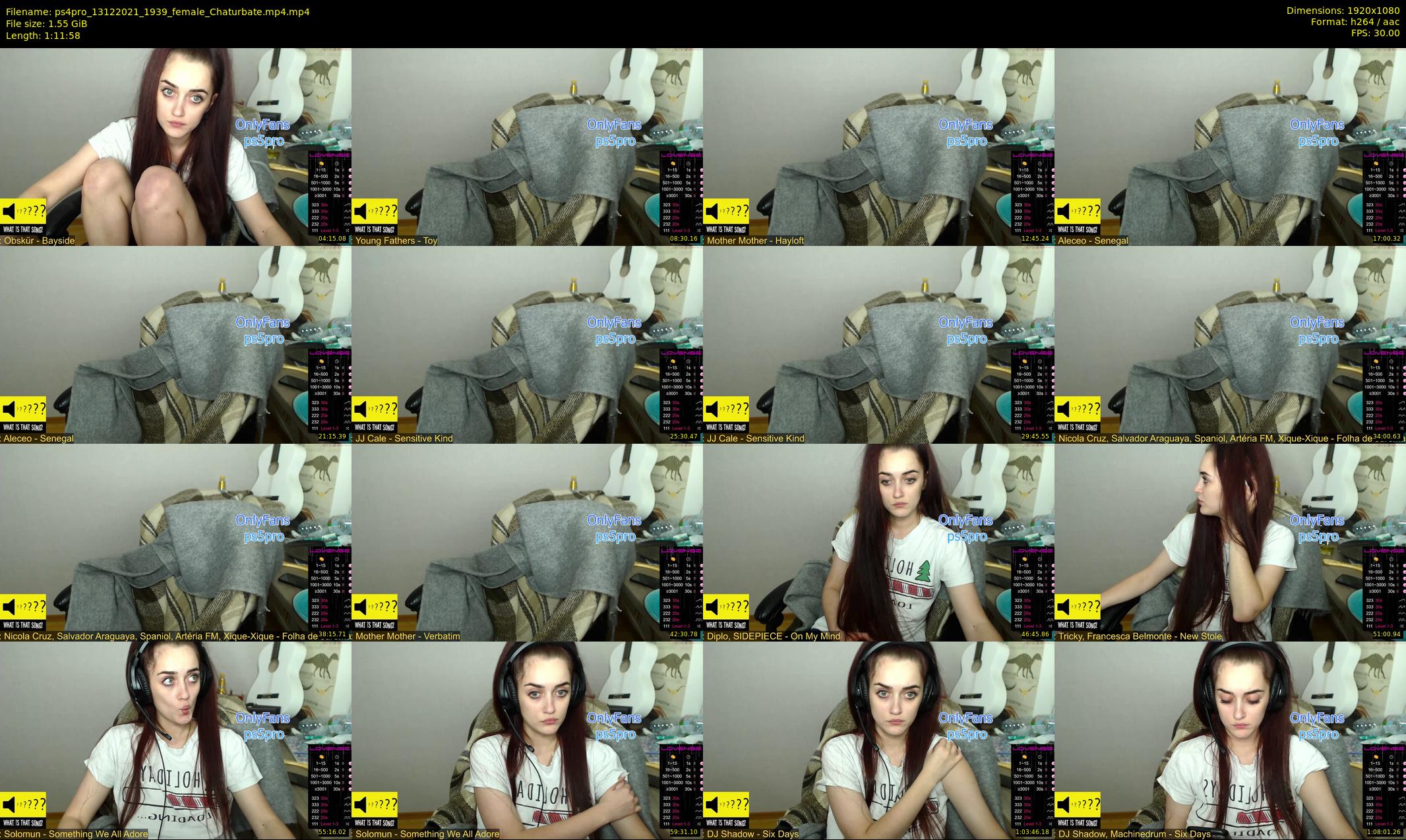 ps4pro — 72 minute Chaturbate female cam show recording, 1080p, Dec 13, 2021