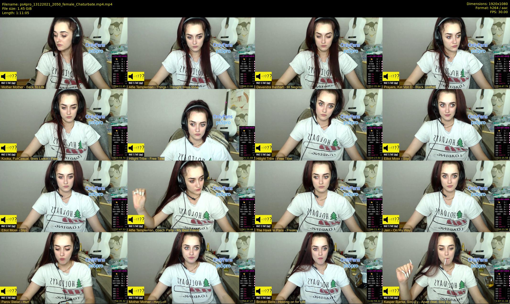 ps4pro — 72 minute Chaturbate female cam show recording, 1080p, Dec 13, 2021