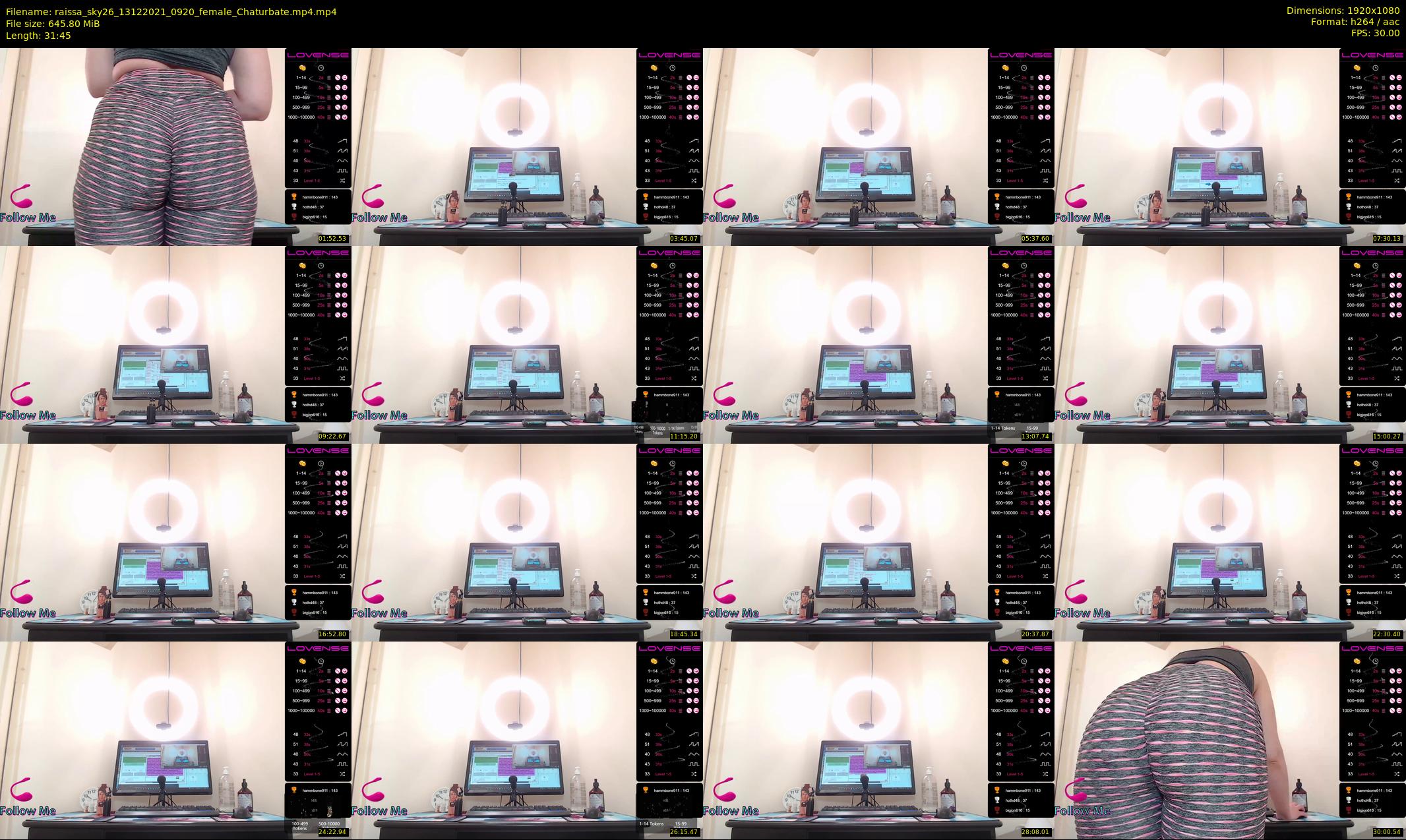 raissa_sky26 — 32 minute Chaturbate female cam show recording, 1080p, Dec 13, 2021