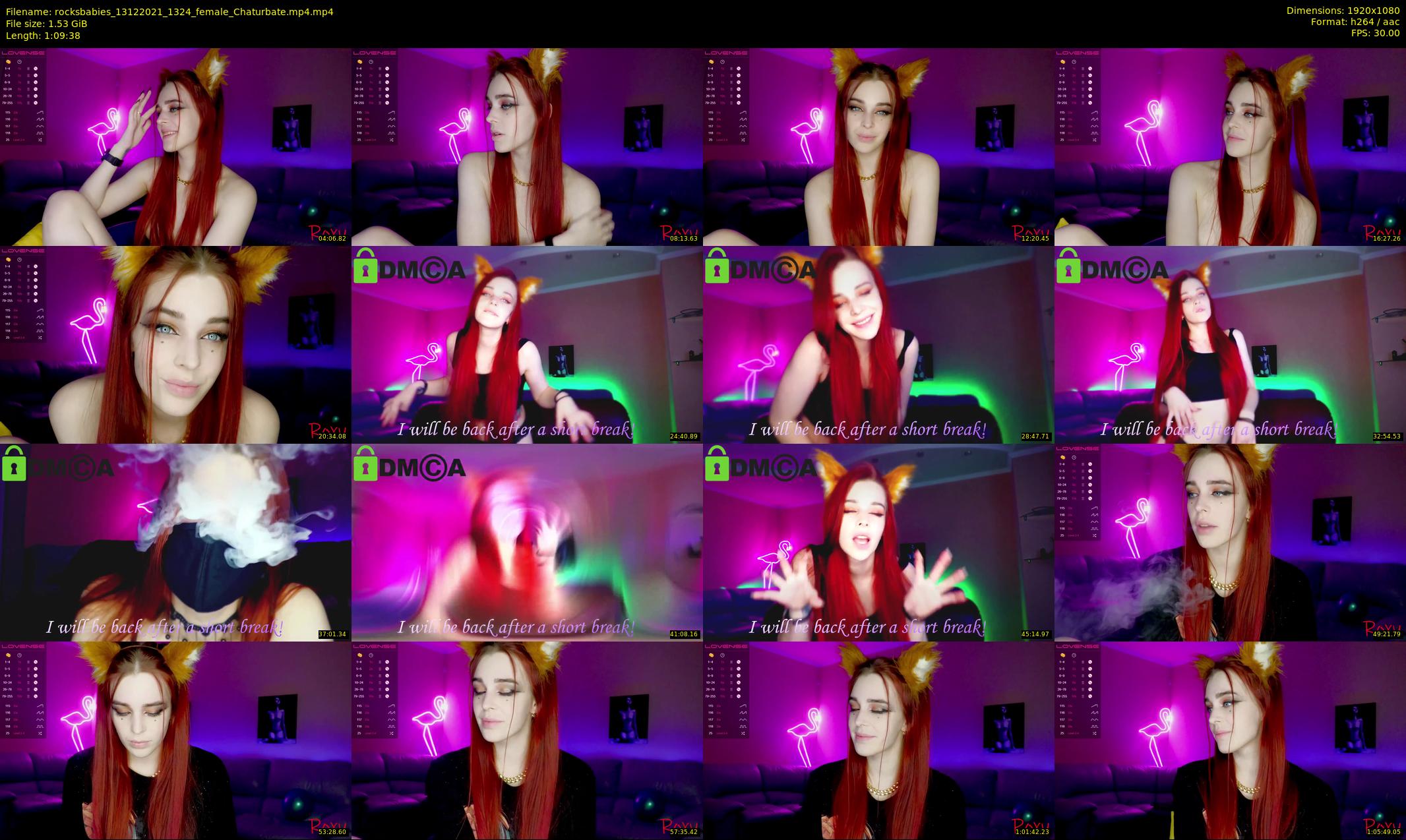 rocksbabies — 70 minute Chaturbate female cam show recording, 1080p, Dec 13, 2021