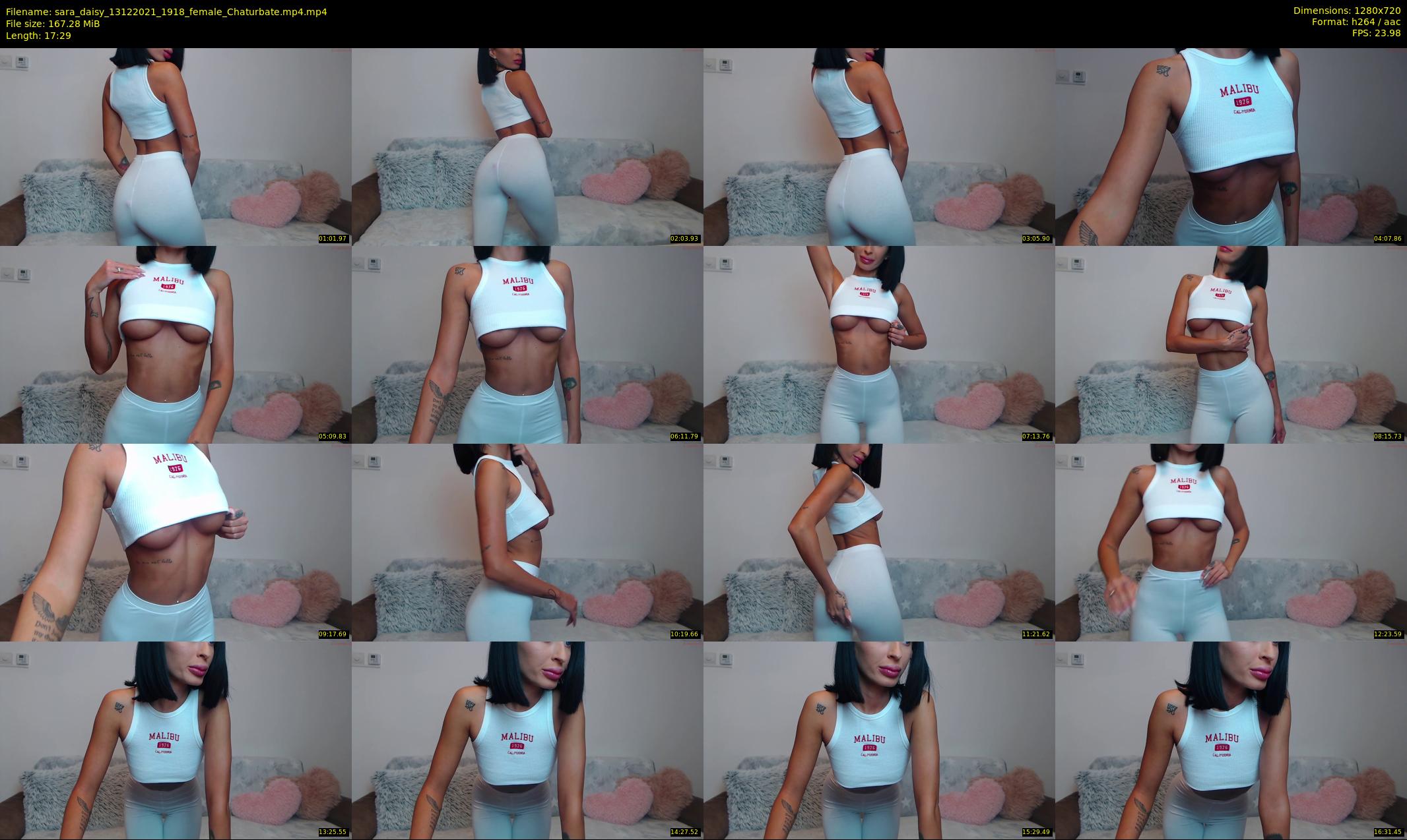 sara_daisy — 18 minute Chaturbate female cam show recording, 720p, Dec 13, 2021