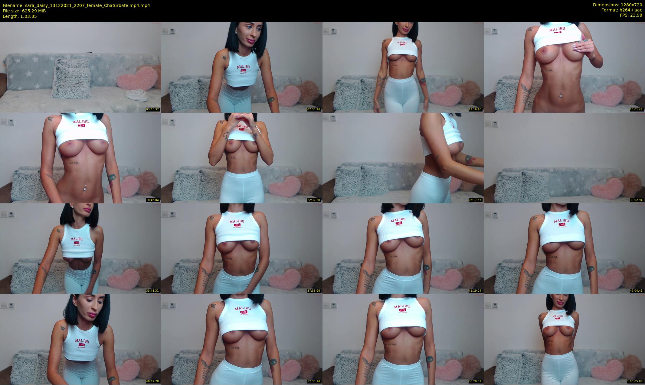 sara_daisy — 64 minute Chaturbate female cam show recording, 720p, Dec 13, 2021