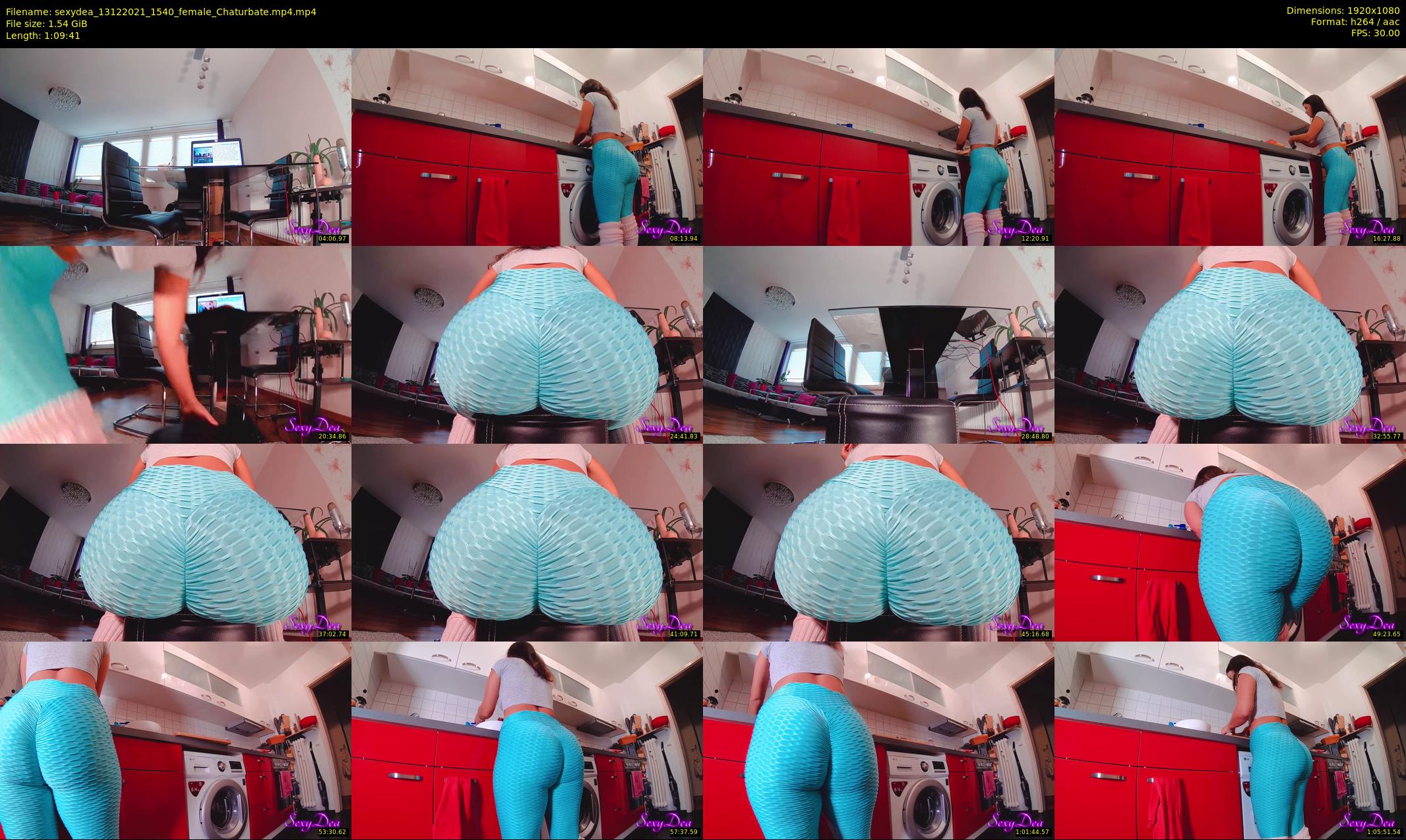 sexydea — 70 minute Chaturbate female cam show recording, 1080p, Dec 13, 2021