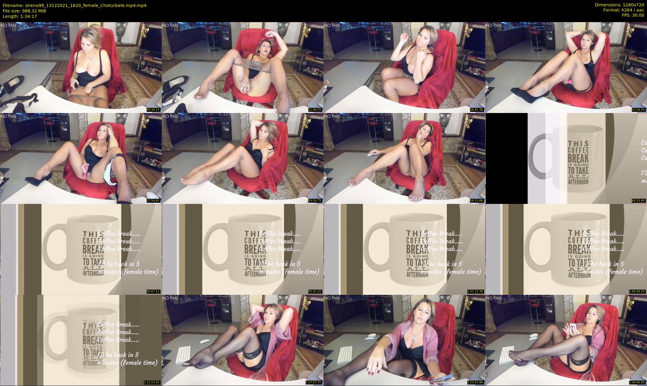 sirena99 — 95 minute Chaturbate female cam show recording, 720p, Dec 13, 2021