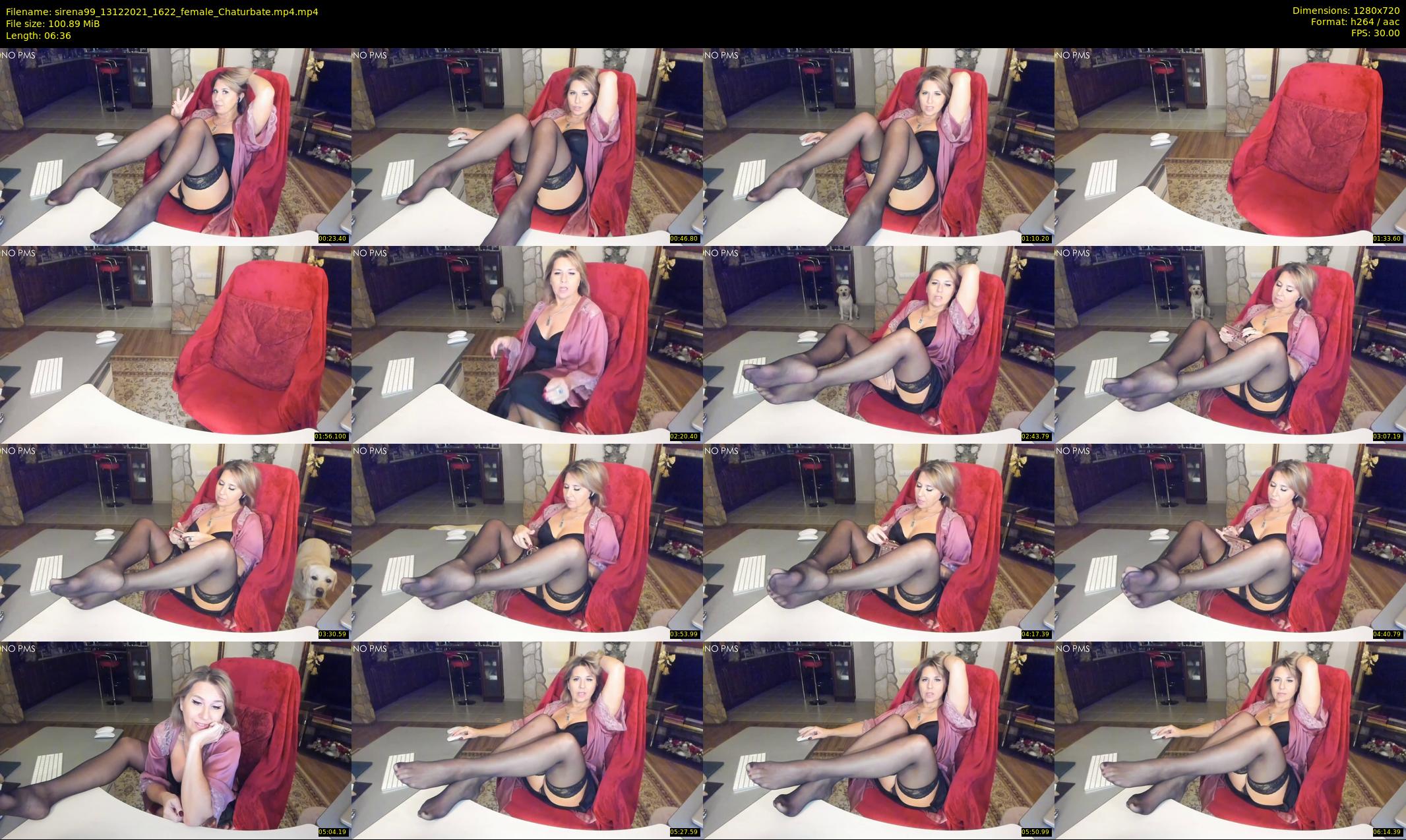 sirena99 — 7 minute Chaturbate female cam show recording, 720p, Dec 13, 2021