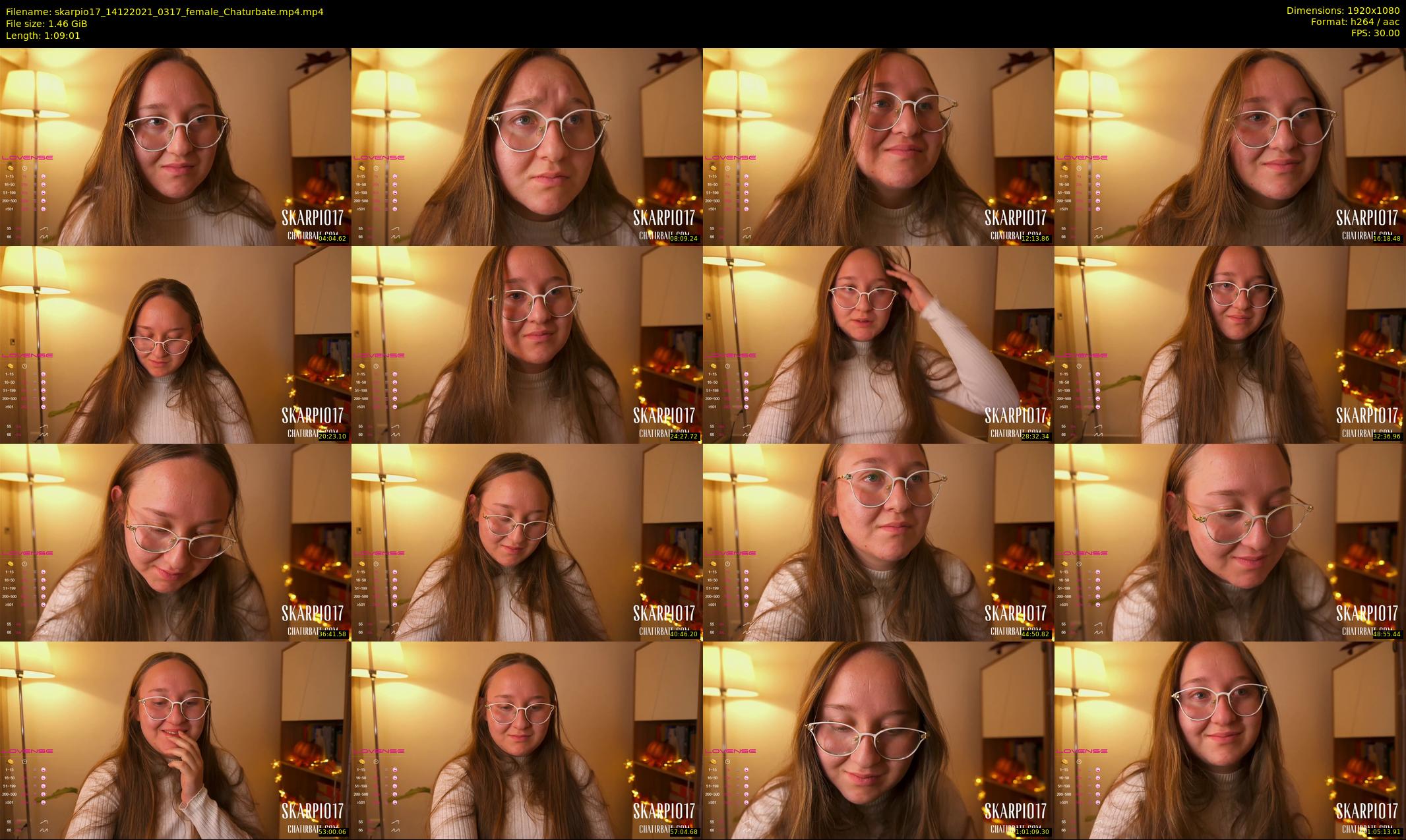 skarpio17 — 70 minute Chaturbate female cam show recording, 1080p, Dec 14, 2021