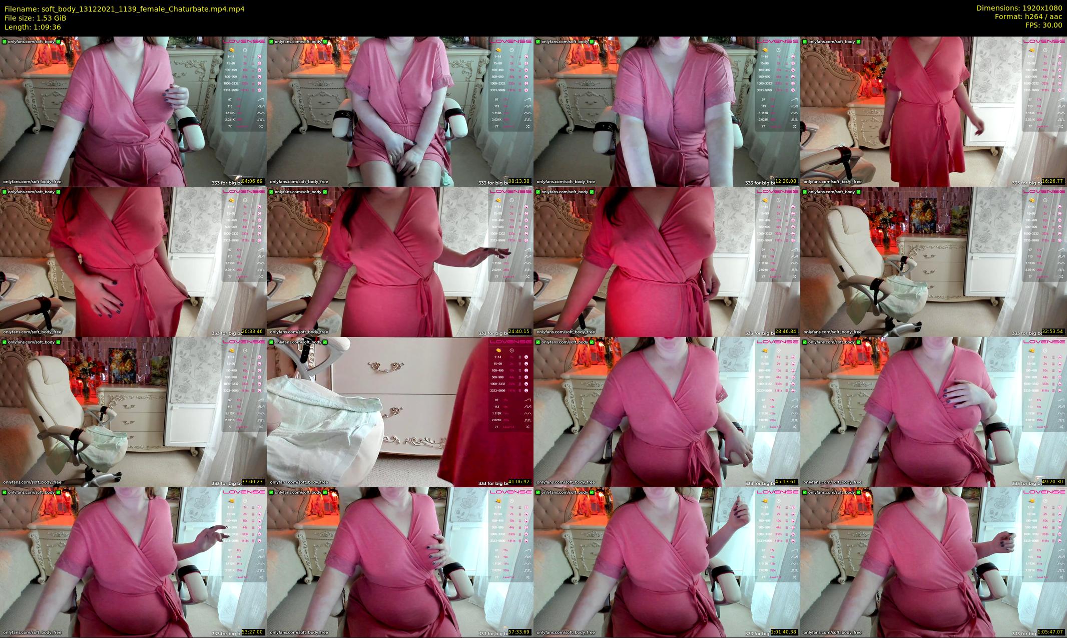 soft_body — 70 minute Chaturbate female cam show recording, 1080p, Dec 13, 2021