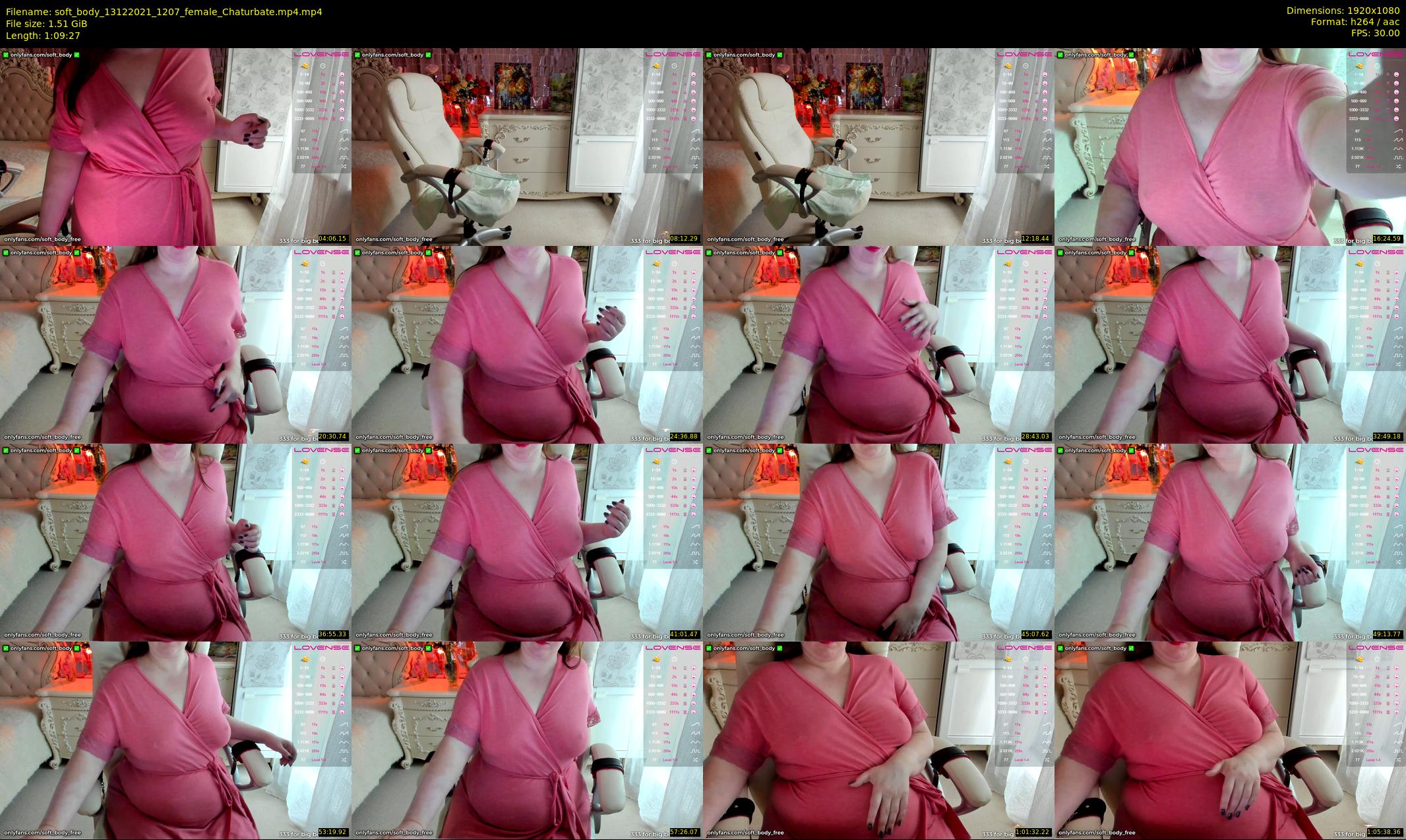 soft_body — 70 minute Chaturbate female cam show recording, 1080p, Dec 13, 2021