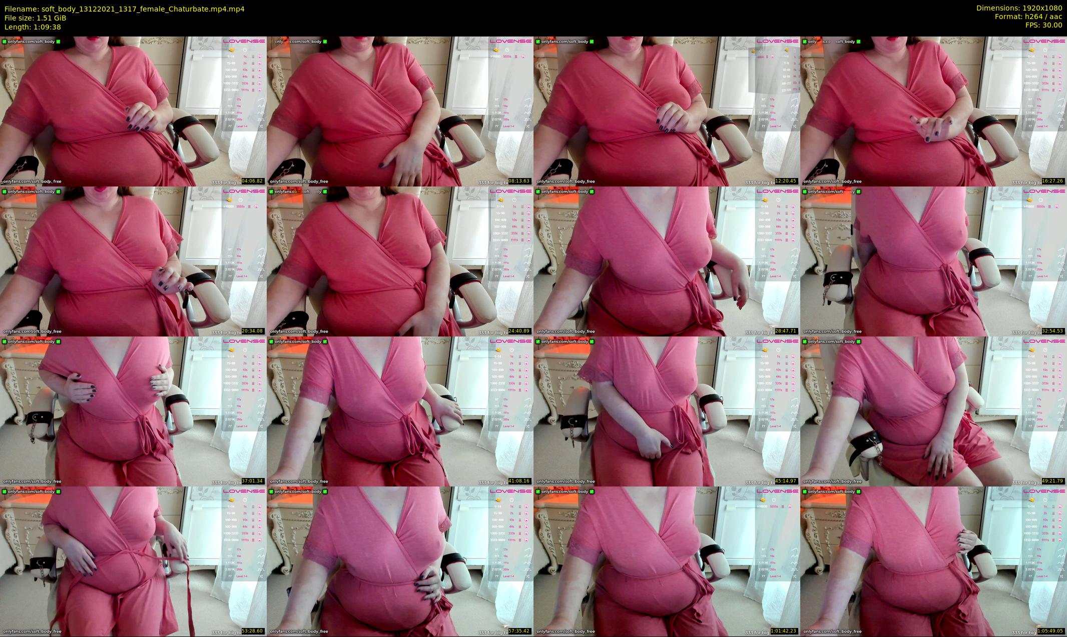 soft_body — 70 minute Chaturbate female cam show recording, 1080p, Dec 13, 2021