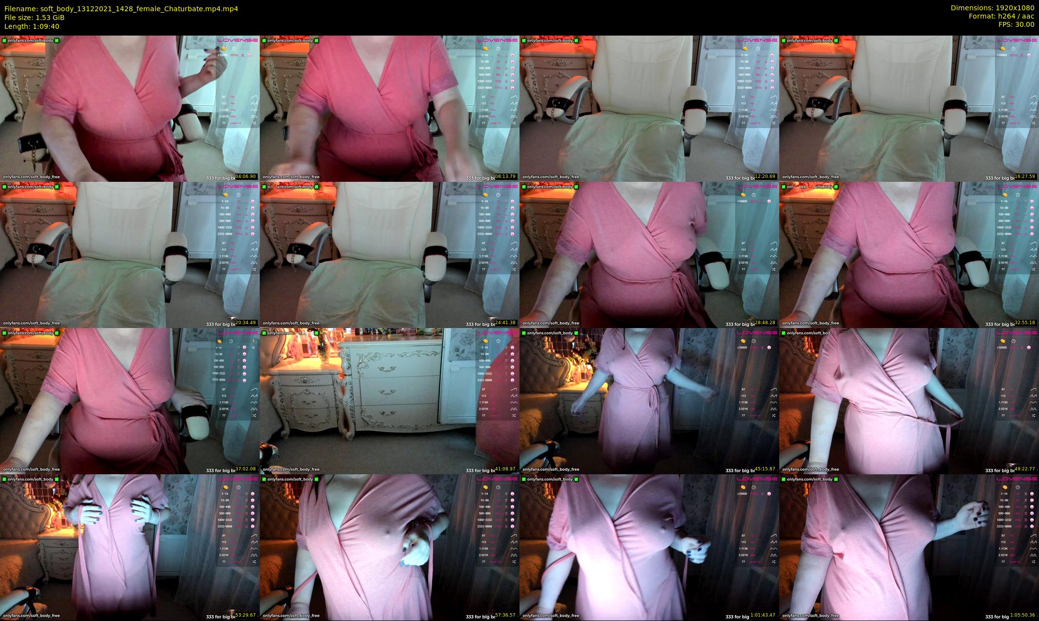 soft_body — 70 minute Chaturbate female cam show recording, 1080p, Dec 13, 2021